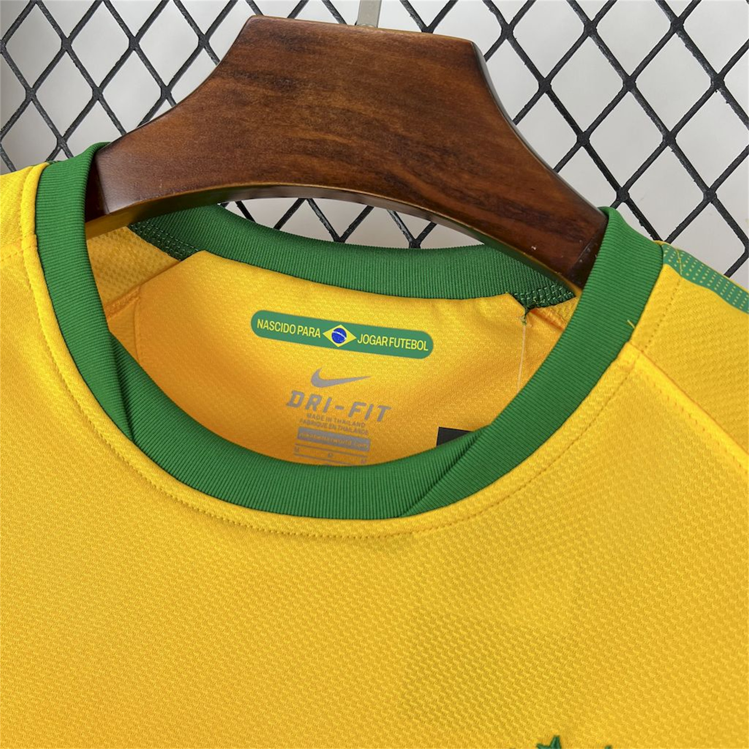 AlphaJersey-Retro Brazil 2010 Home Jersey