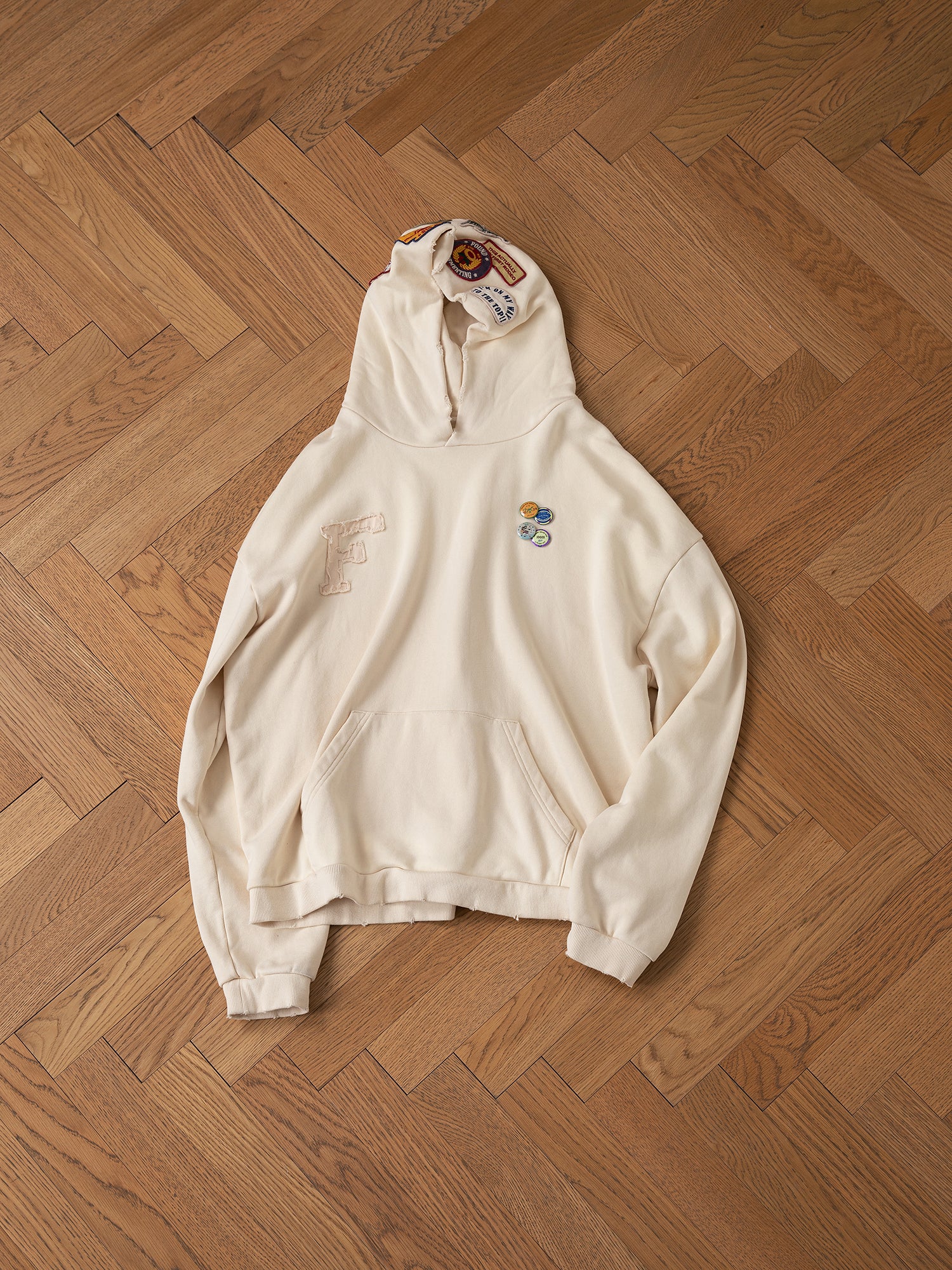 Faded Patch Hoodie | Modern Menswear by yycbvcnbmmnbm