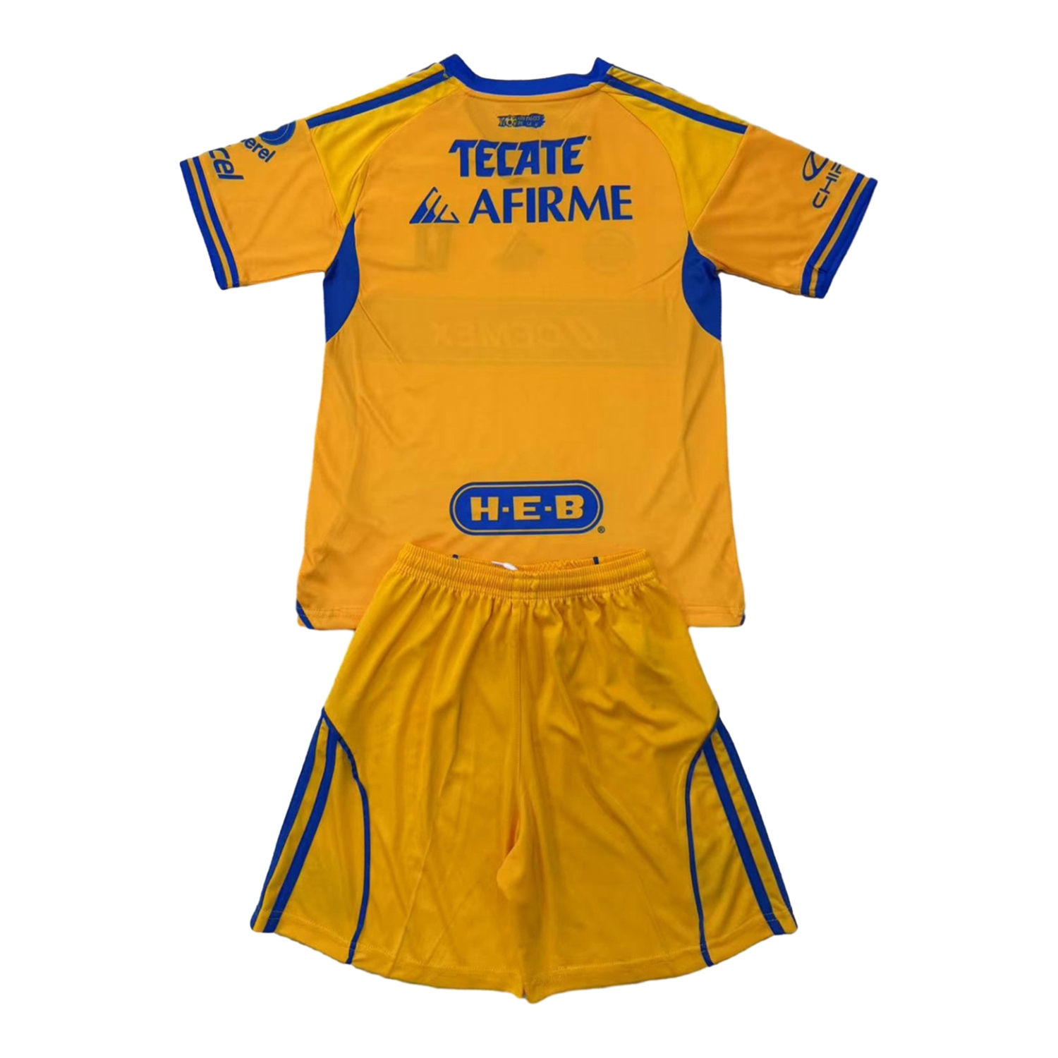 AlphaJersey-Tigres UANL 25-26 Home Men's Adult Jersey Set - Fans Version