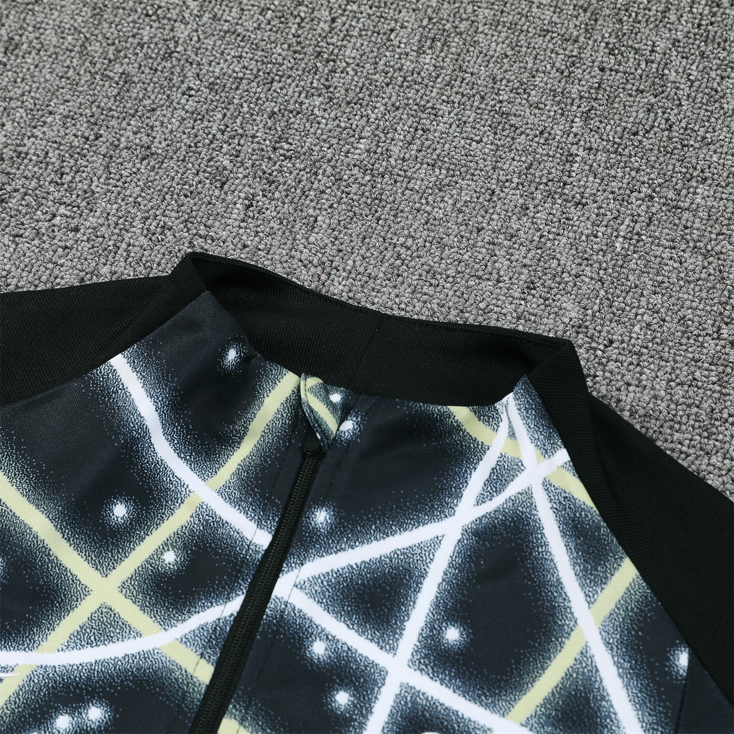 AlphaJersey-C.H.E.L.S.E.A 25-26 Meteor Pattern Long Sleeve Training Set - Player Version - Starry Sky Top and Black Pants