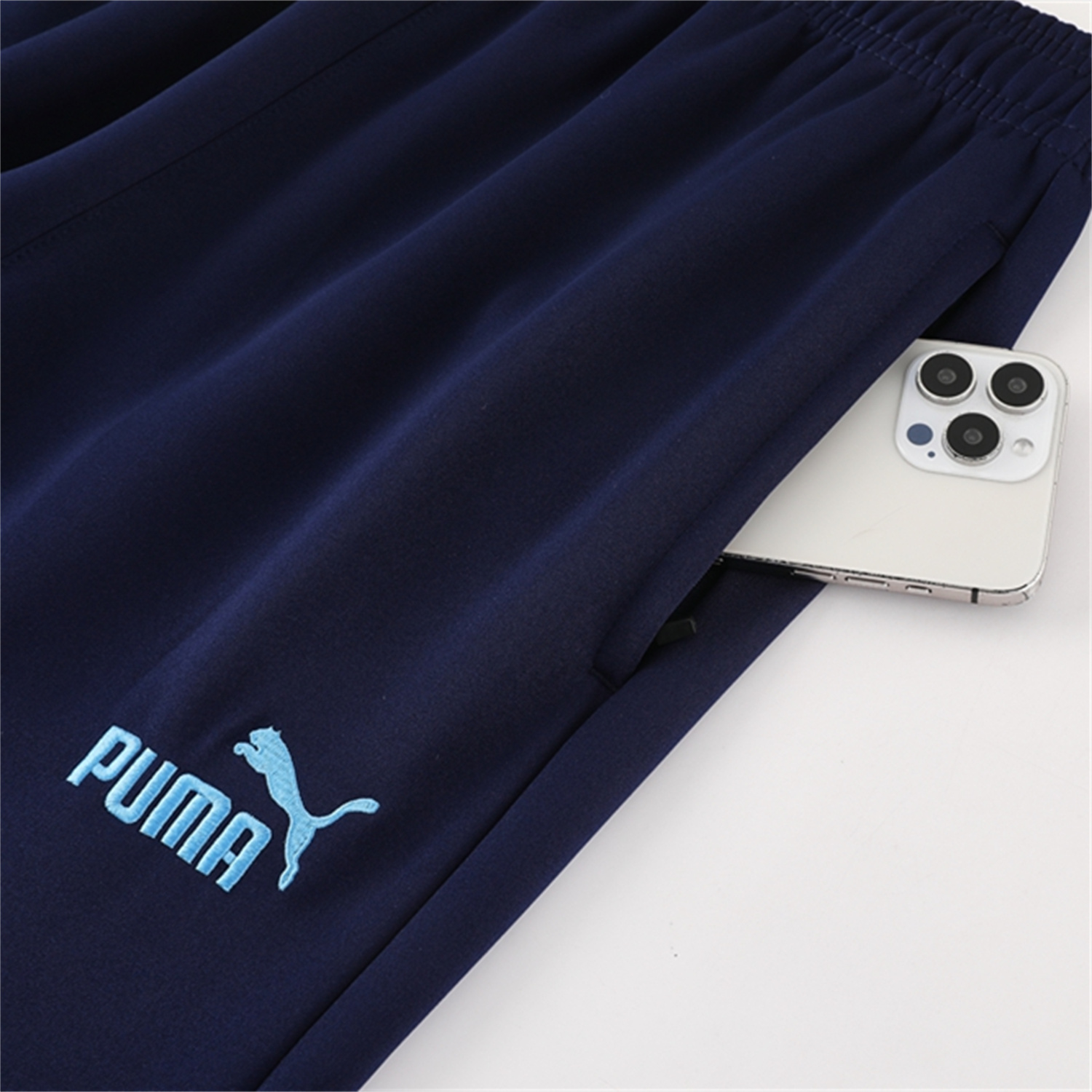 AlphaJersey-Marseille 25-26 Jacket Training Tracksuit - Deep Blue Jackets & Pants