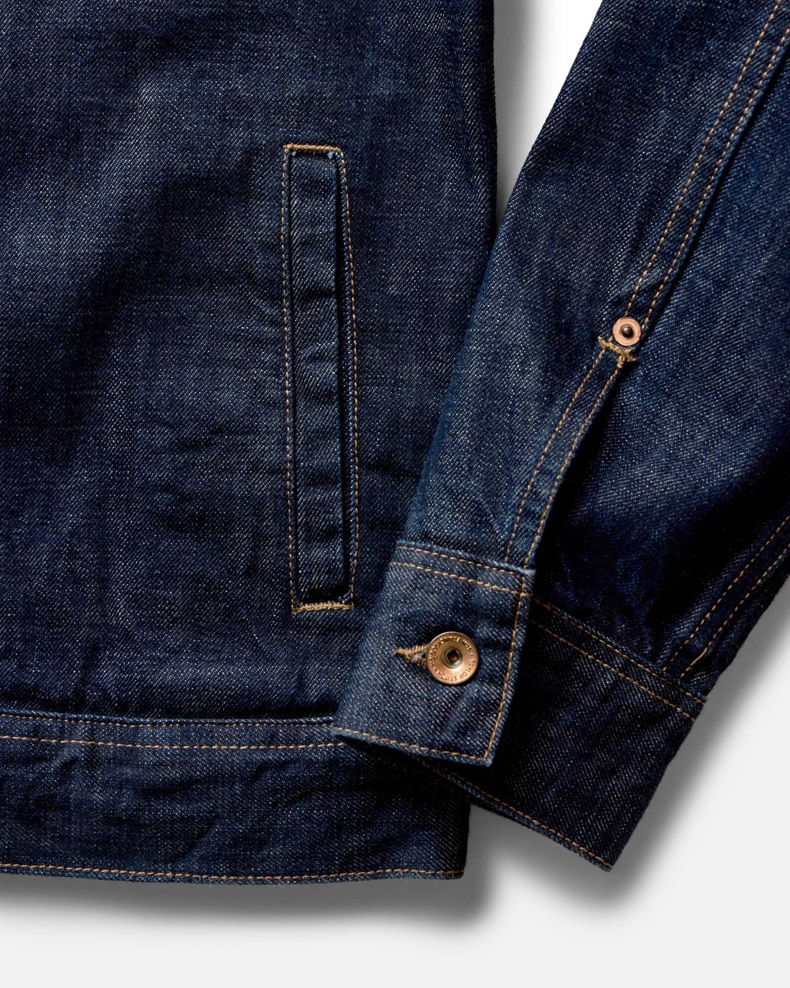 The Long Haul Jacket in Rinsed Organic Selvedge | Modern Menswear by yycbvcnbmmnbm