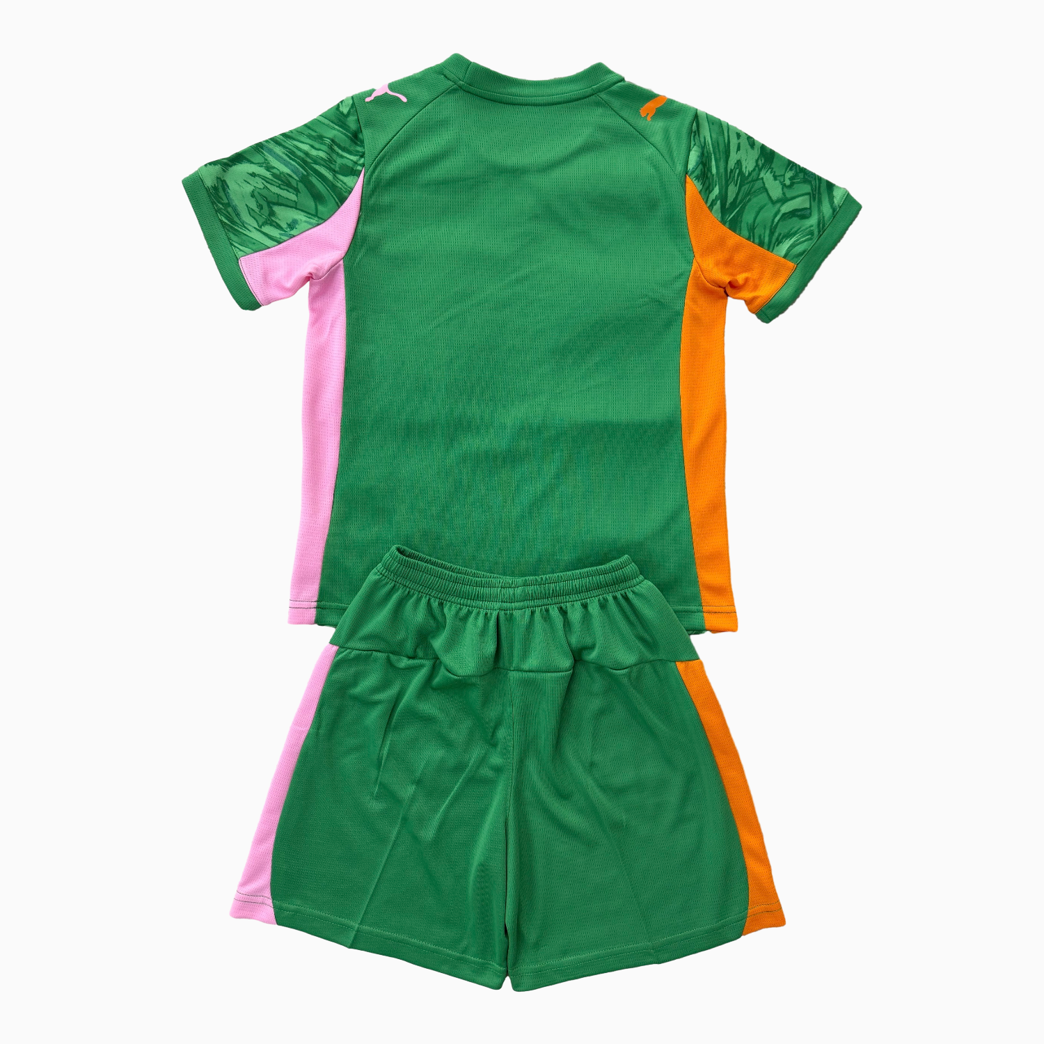 AlphaJersey-Derby County 25-26 Green Goalkeeper Kids Kit