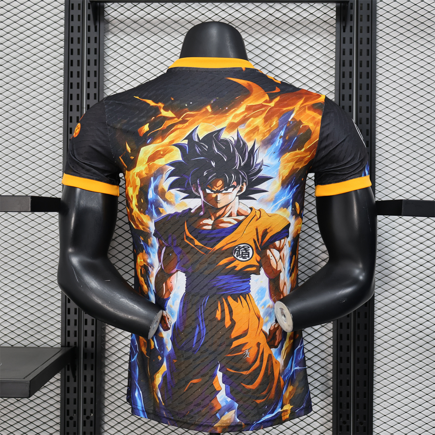 AlphaJersey-Japan 25-26 Goku Fighting Form Black Special Jersey - Player Version