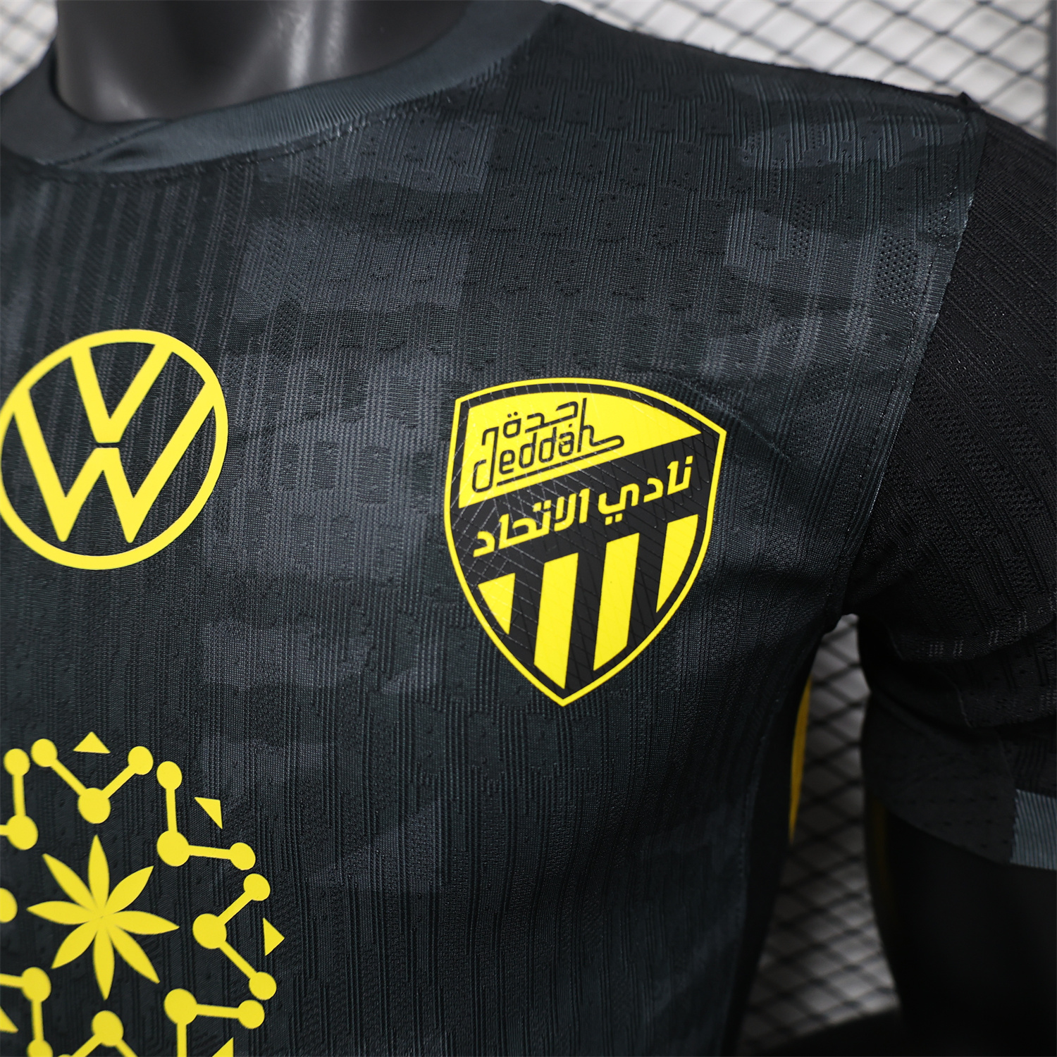 AlphaJersey-Al Ittihad Jeddah United 25-26 Third Jersey With Chest Sponsor - Player Version