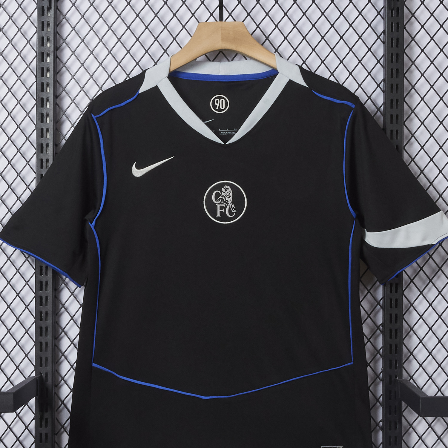 AlphaJersey-C.H.E.L.S.E.A 25-26 Third Unsponsored Black Jersey - Fans Version