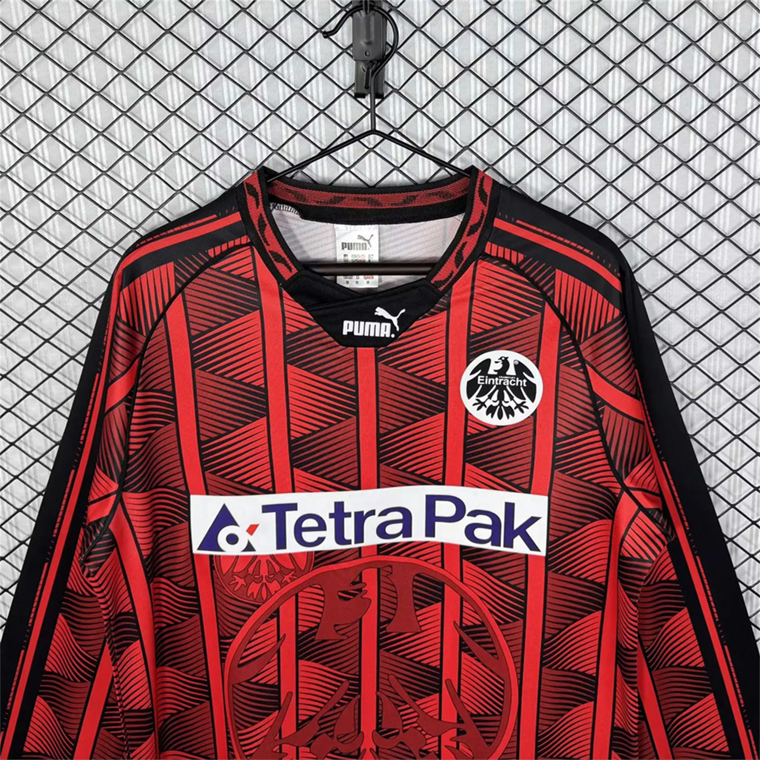 AlphaJersey-Retro Frankfurt 1995-96 Home Long Sleeves Jersey