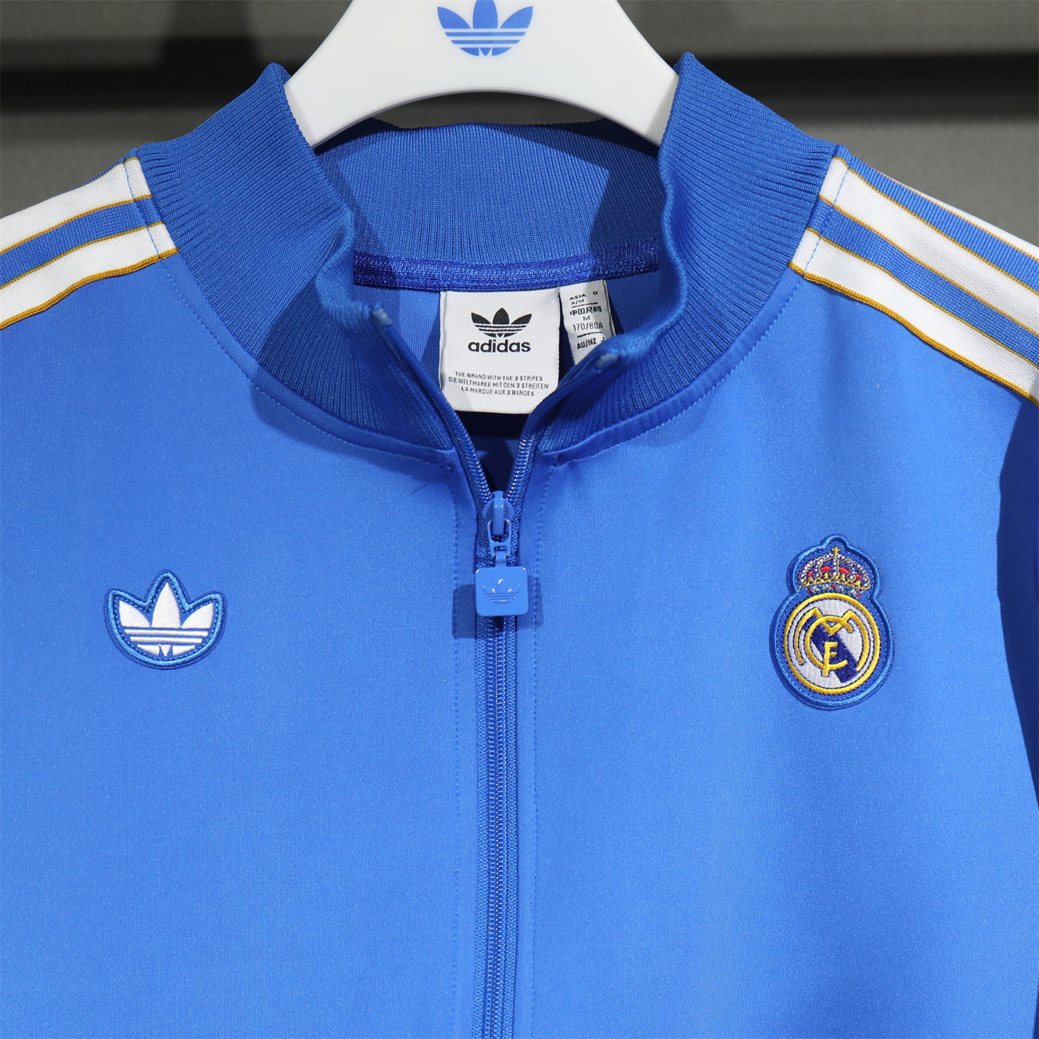 AlphaJersey-Real Madrid 25-26 Pure Color Training Set - Blue Top and Blue Pants