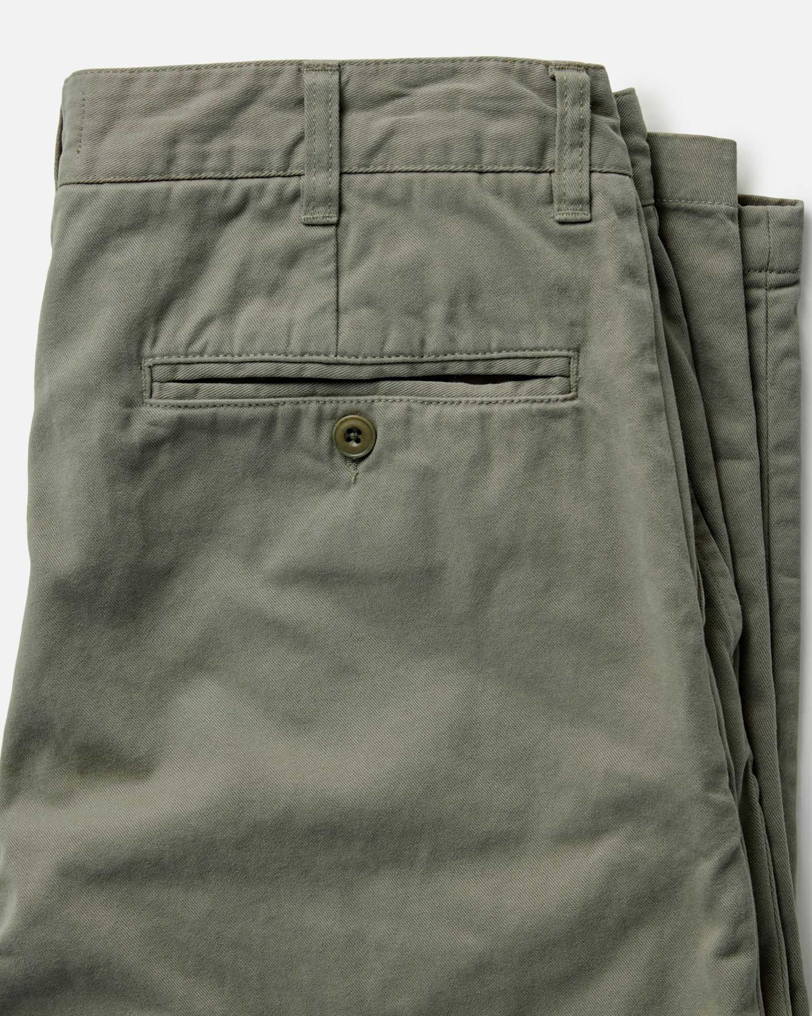 The Straight Foundation Pant in Organic Smoked Olive | Modern Menswear by yycbvcnbmmnbm
