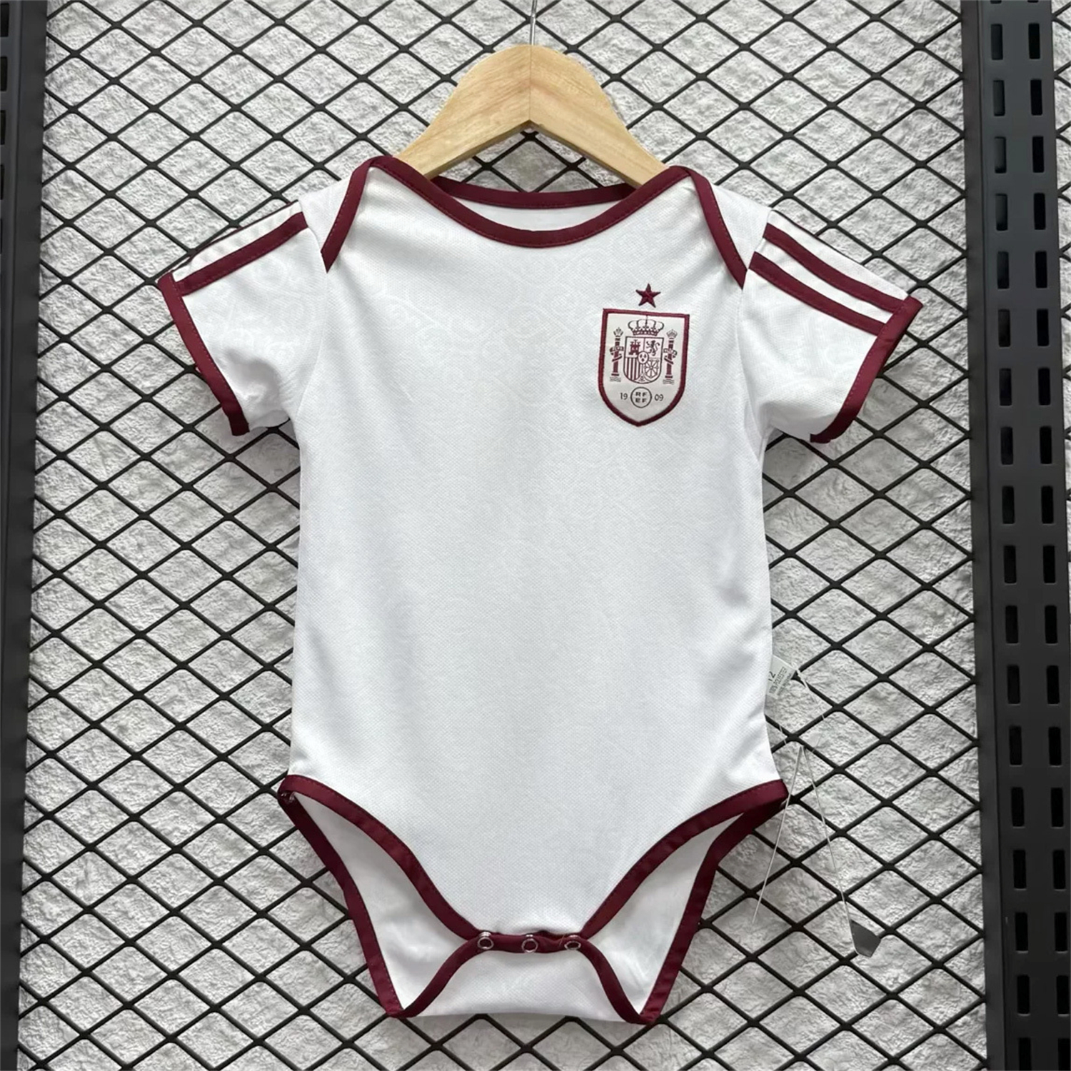 AlphaJersey-Spain 2026 Away Baby Crawling Suit
