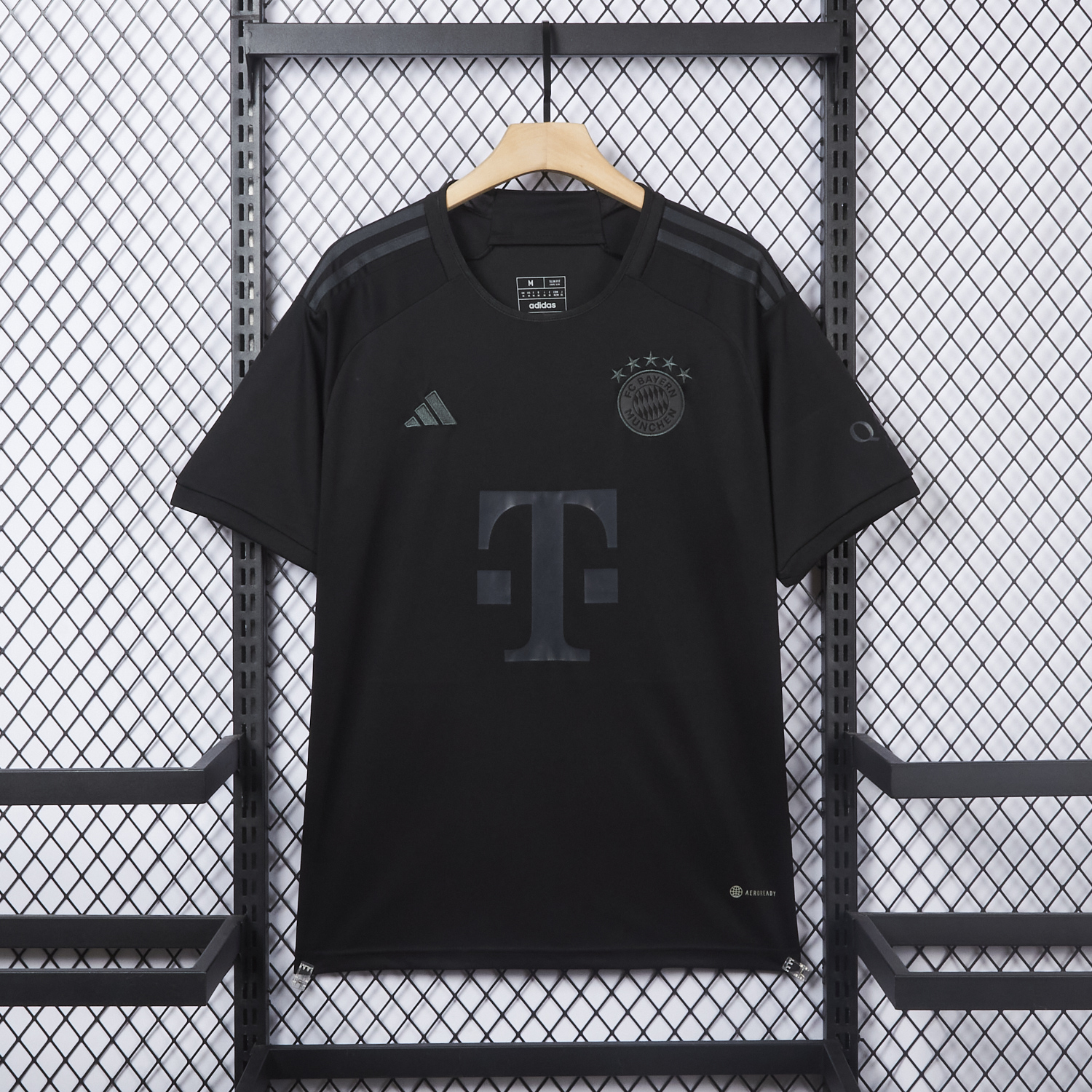 AlphaJersey-Retro Bayern Munich 2023-24 Black Special Jersey