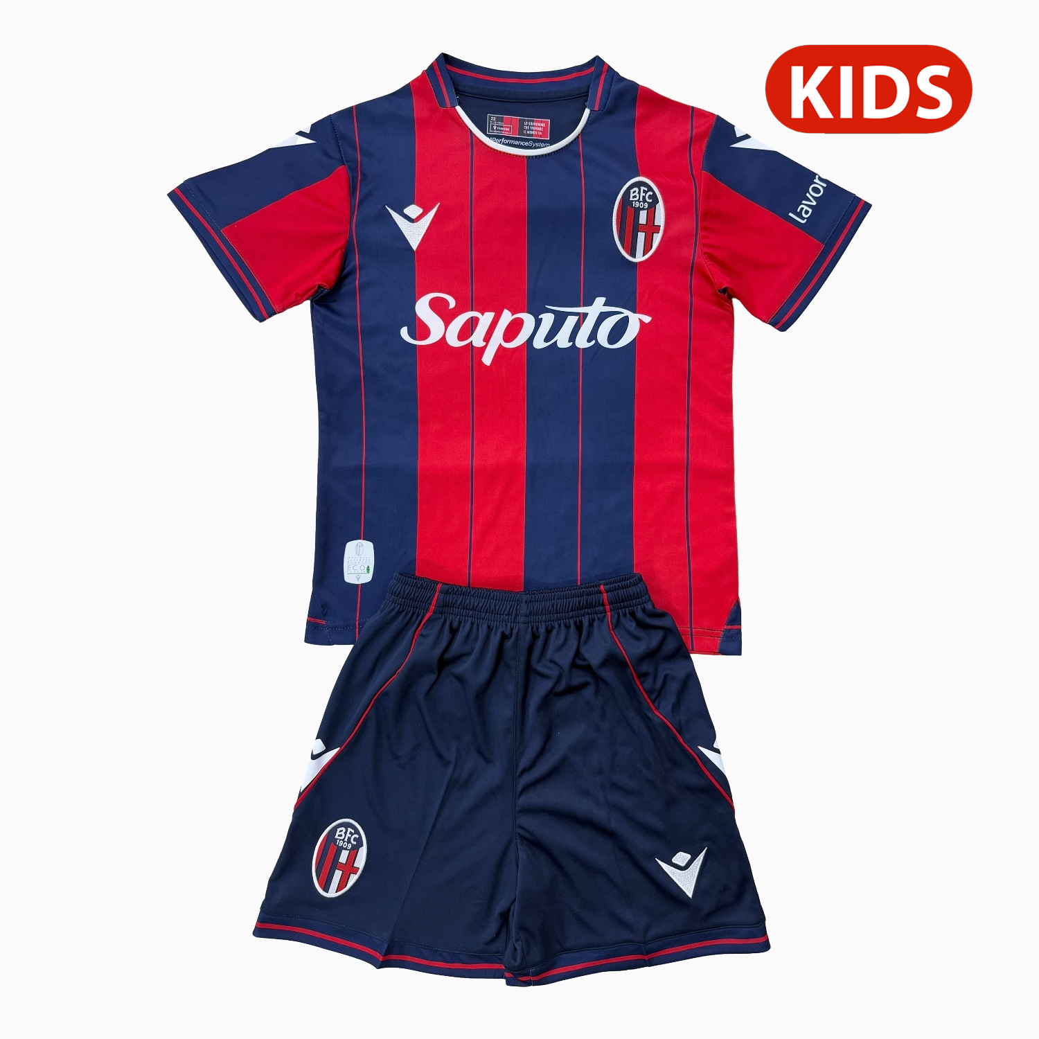 AlphaJersey-Bologna 25-26 Home Kids Kit