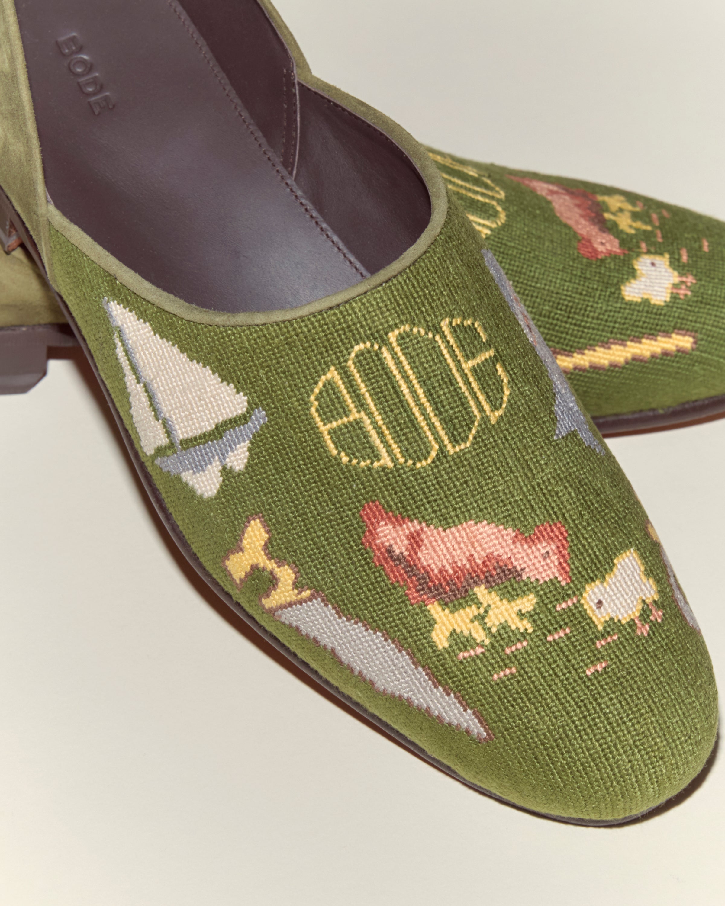 Needlepoint House Shoes | Modern Menswear by yycbvcnbmmnbm