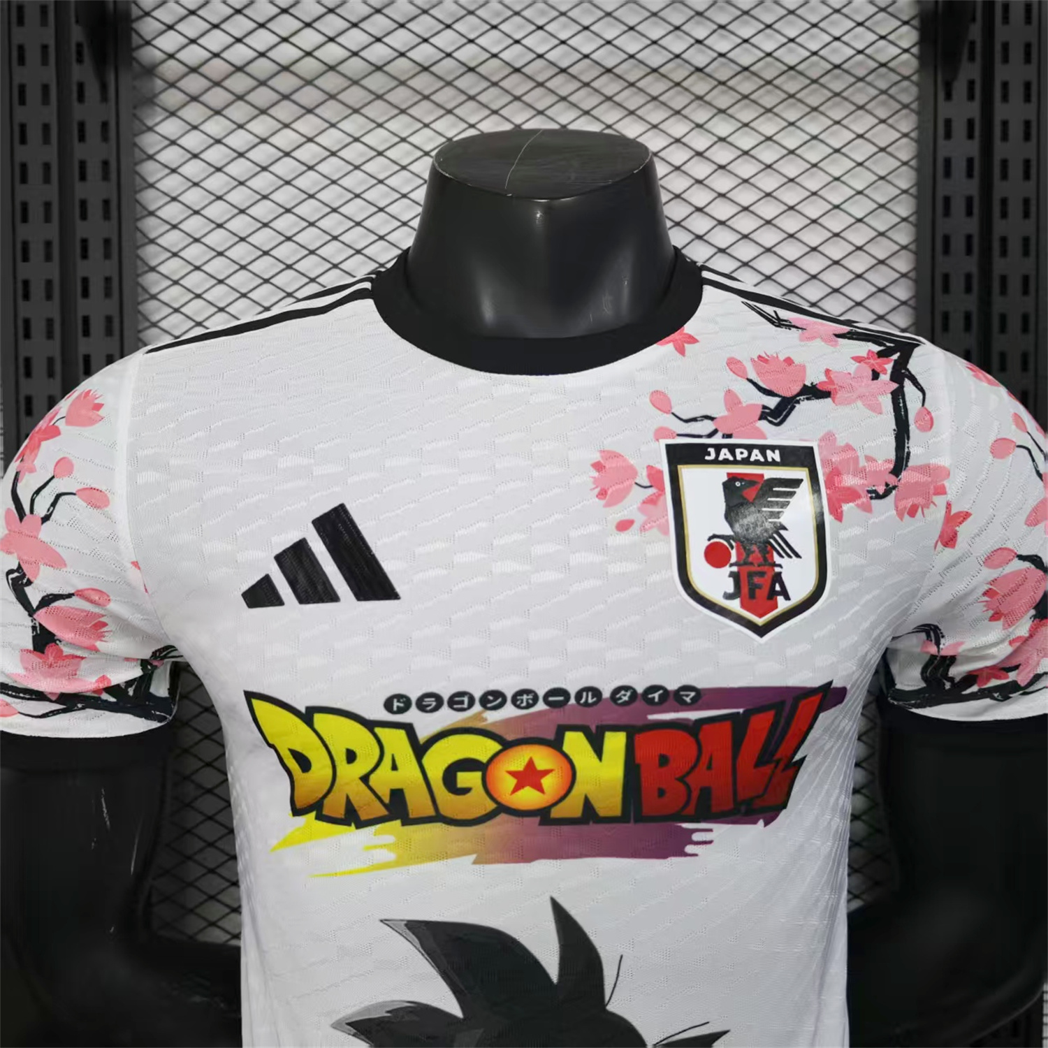 AlphaJersey-Japan 25-26 Dragon Ball Little Goku White Special Jersey - Player Version