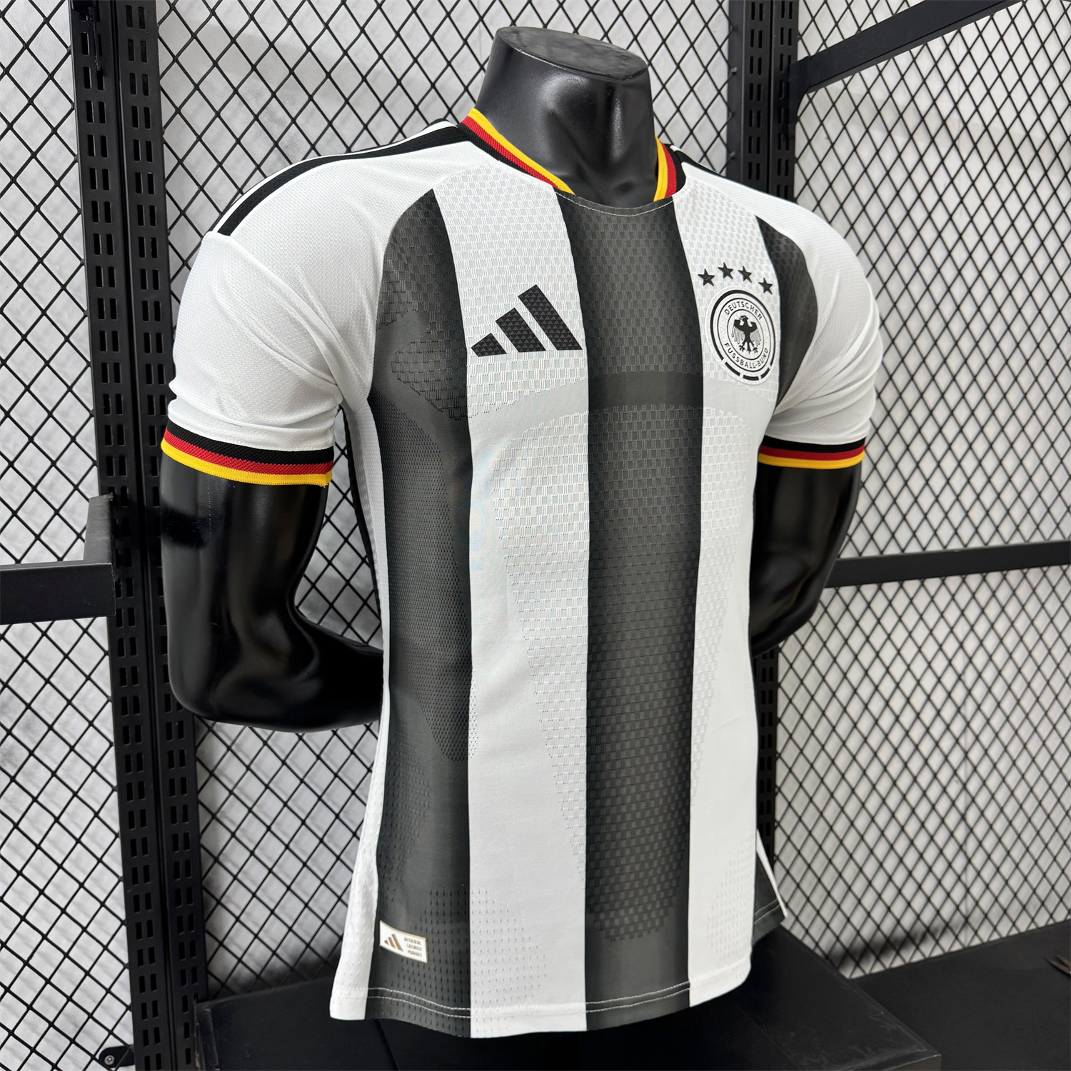 AlphaJersey-Germany 2026 Black And White Special Jersey - Player Version