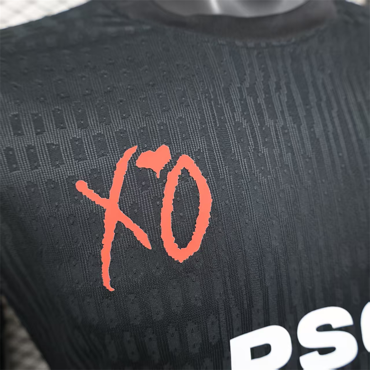 AlphaJersey-Paris Saint-Germain PSG 25-26 Black XO Special Jersey - Player Version
