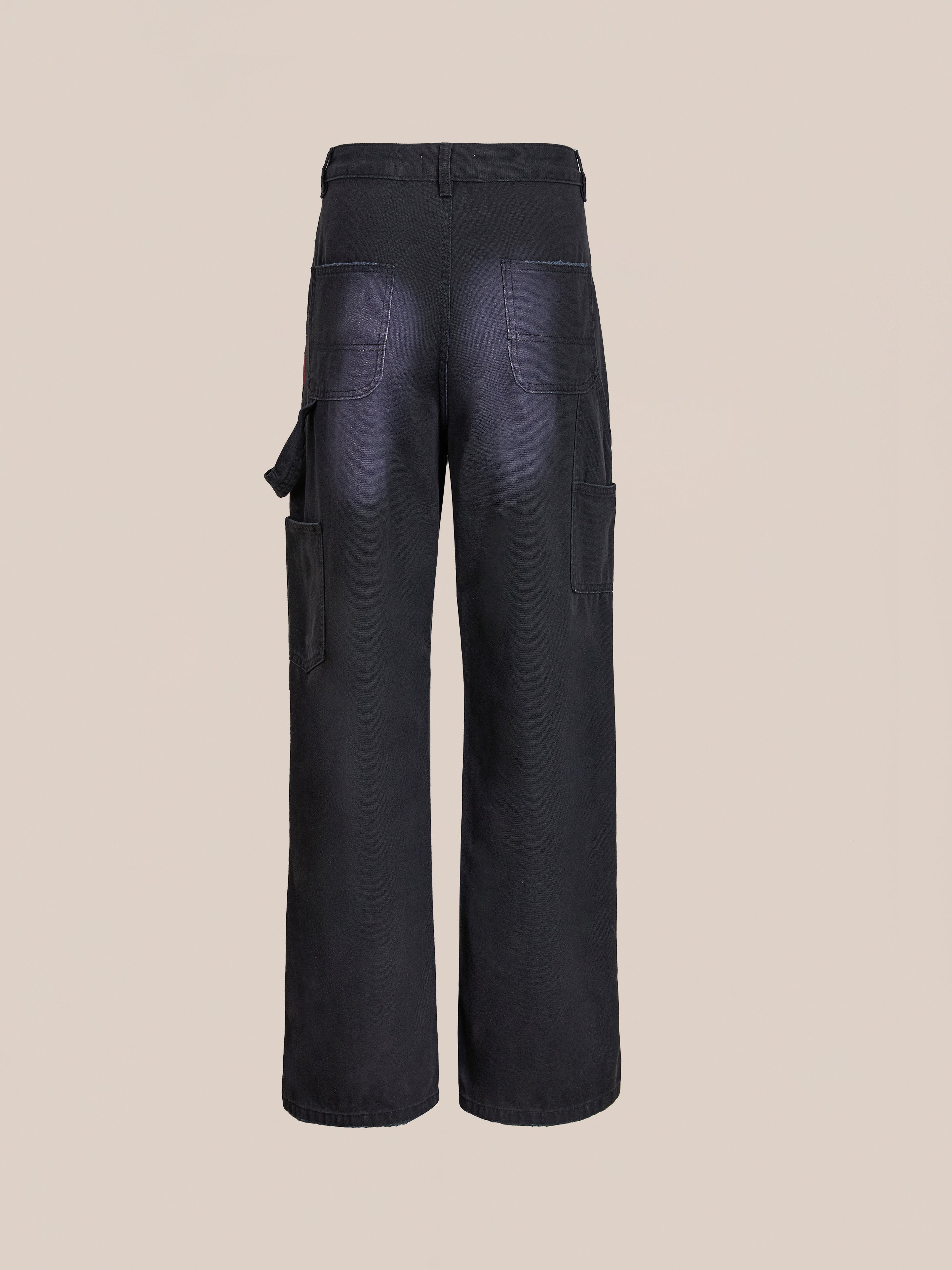 Tapestry Carpenter Canvas Pants | Modern Menswear by yycbvcnbmmnbm