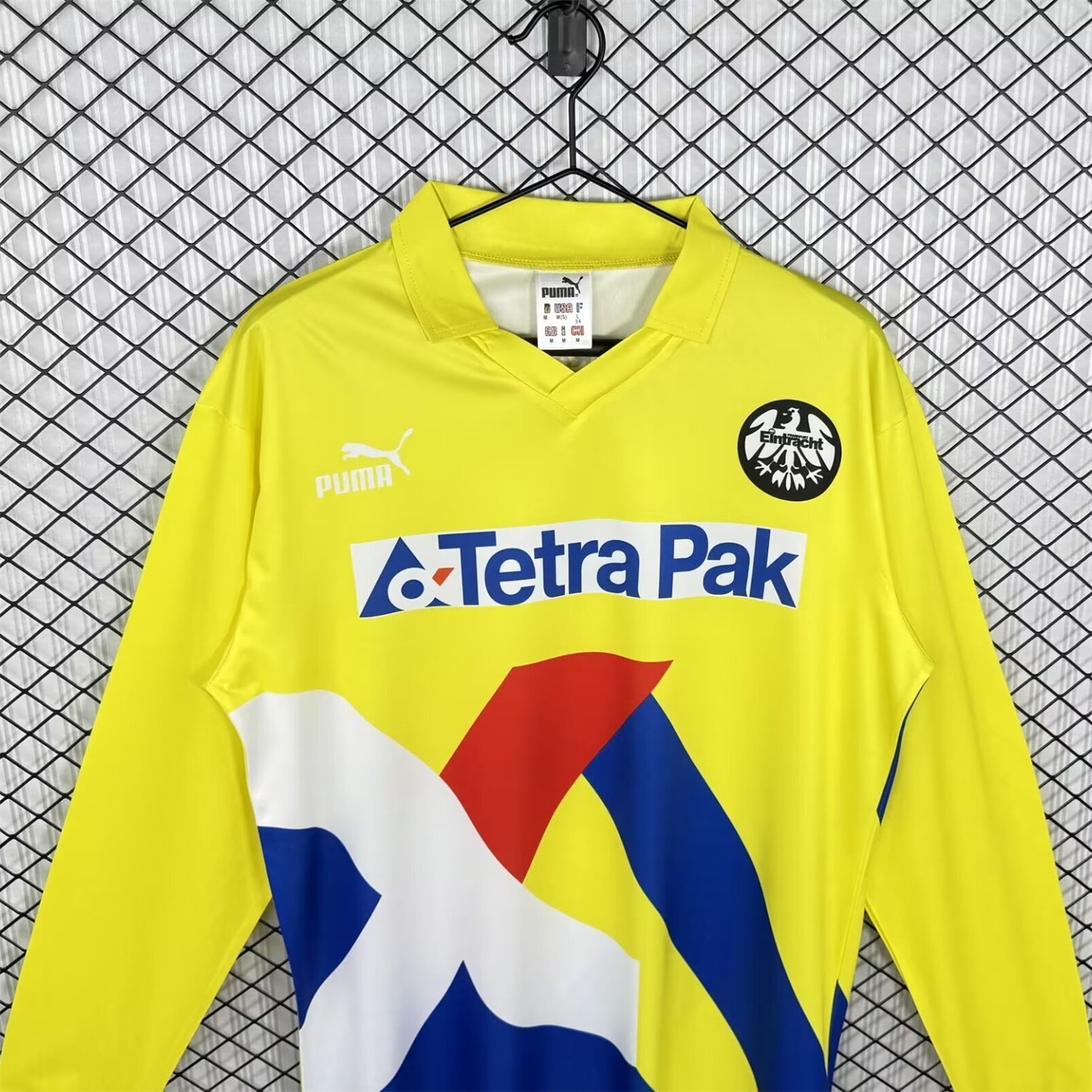 AlphaJersey-Retro Frankfurt 1993-95 Away Long Sleeves Jersey