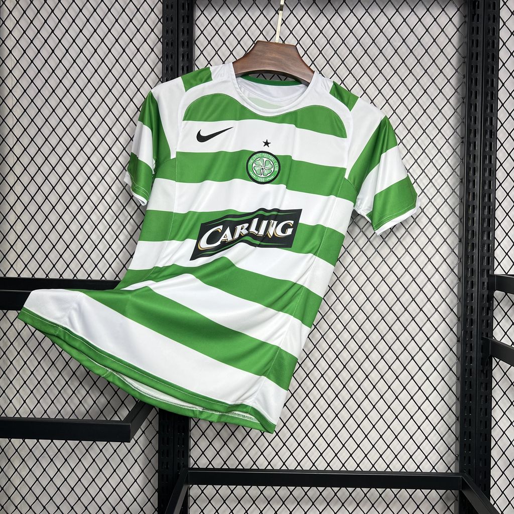 AlphaJersey-Retro Celtic 2005-06 Home Stadium Jersey