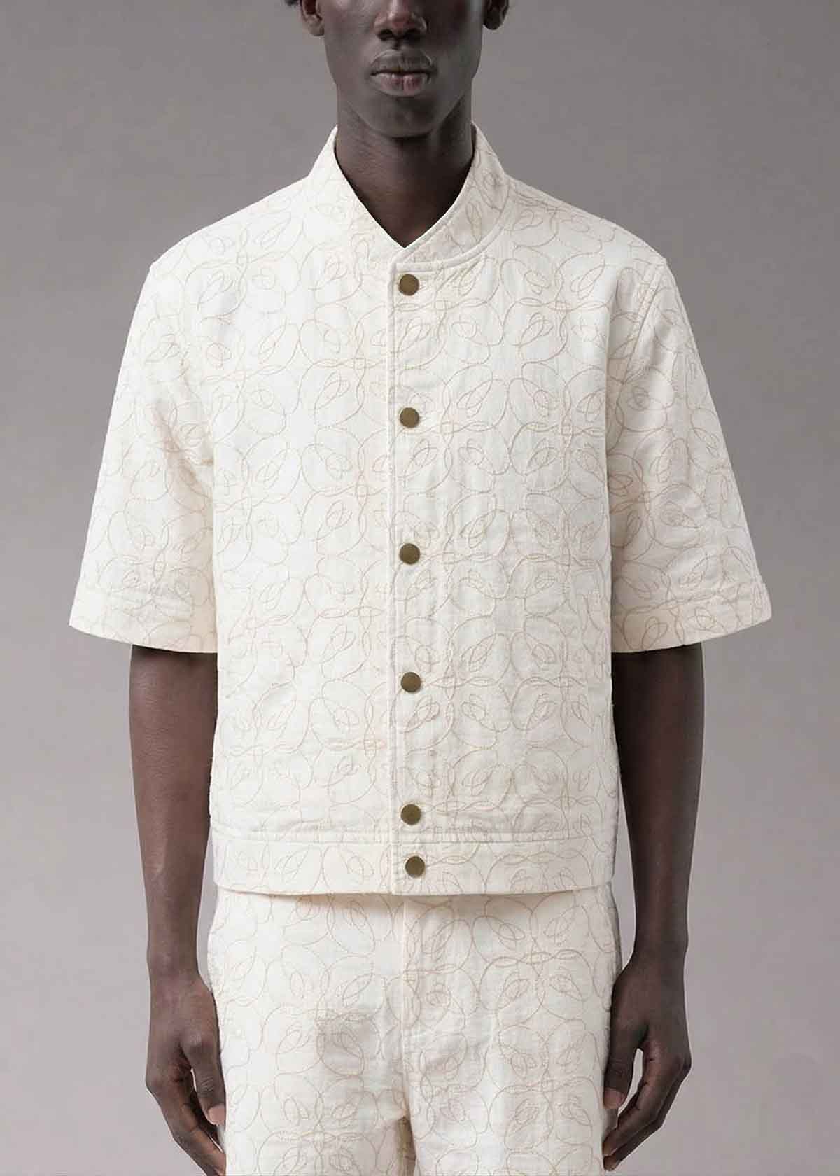Embroidered Driggs Meso Jkt | Modern Menswear by yycbvcnbmmnbm