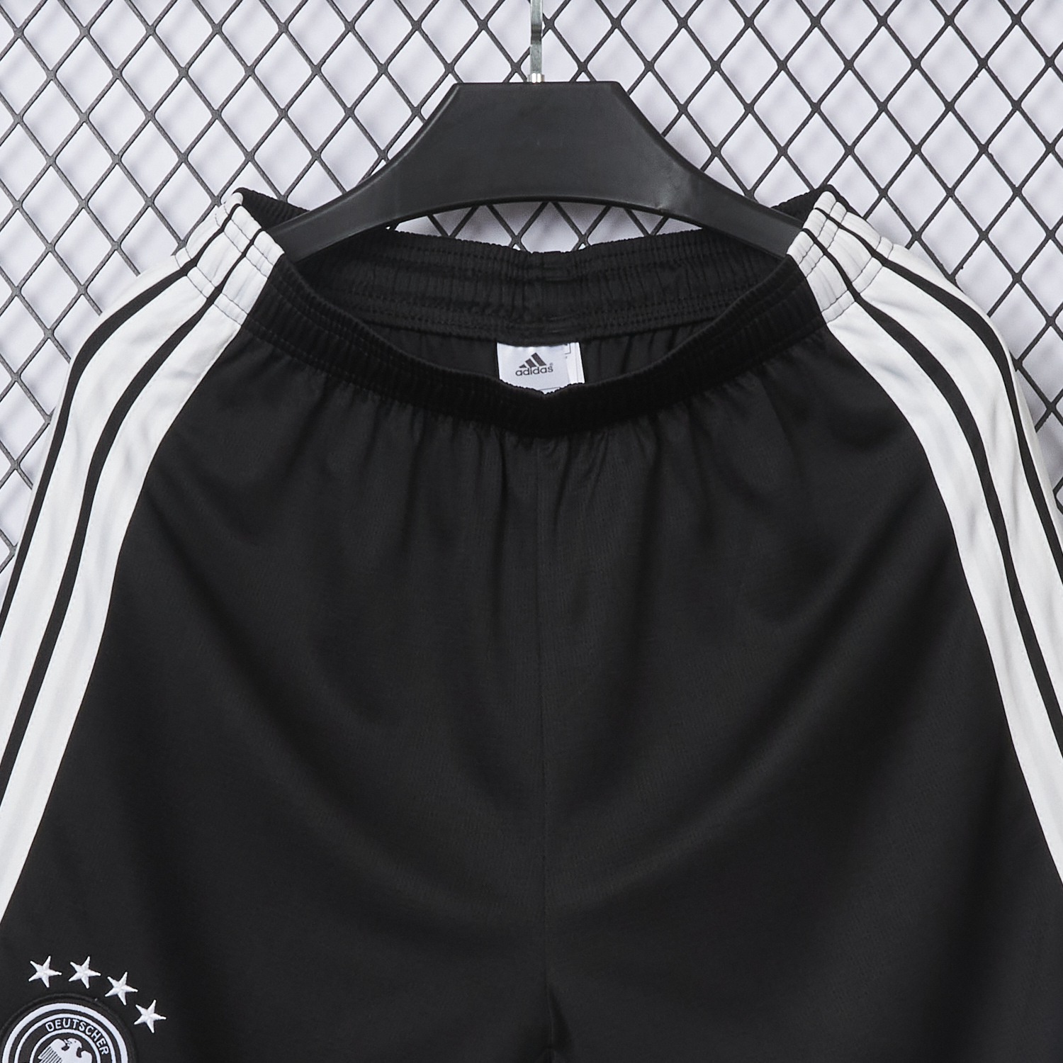 AlphaJersey-Germany 2026 Home Black Shorts - Fans Version