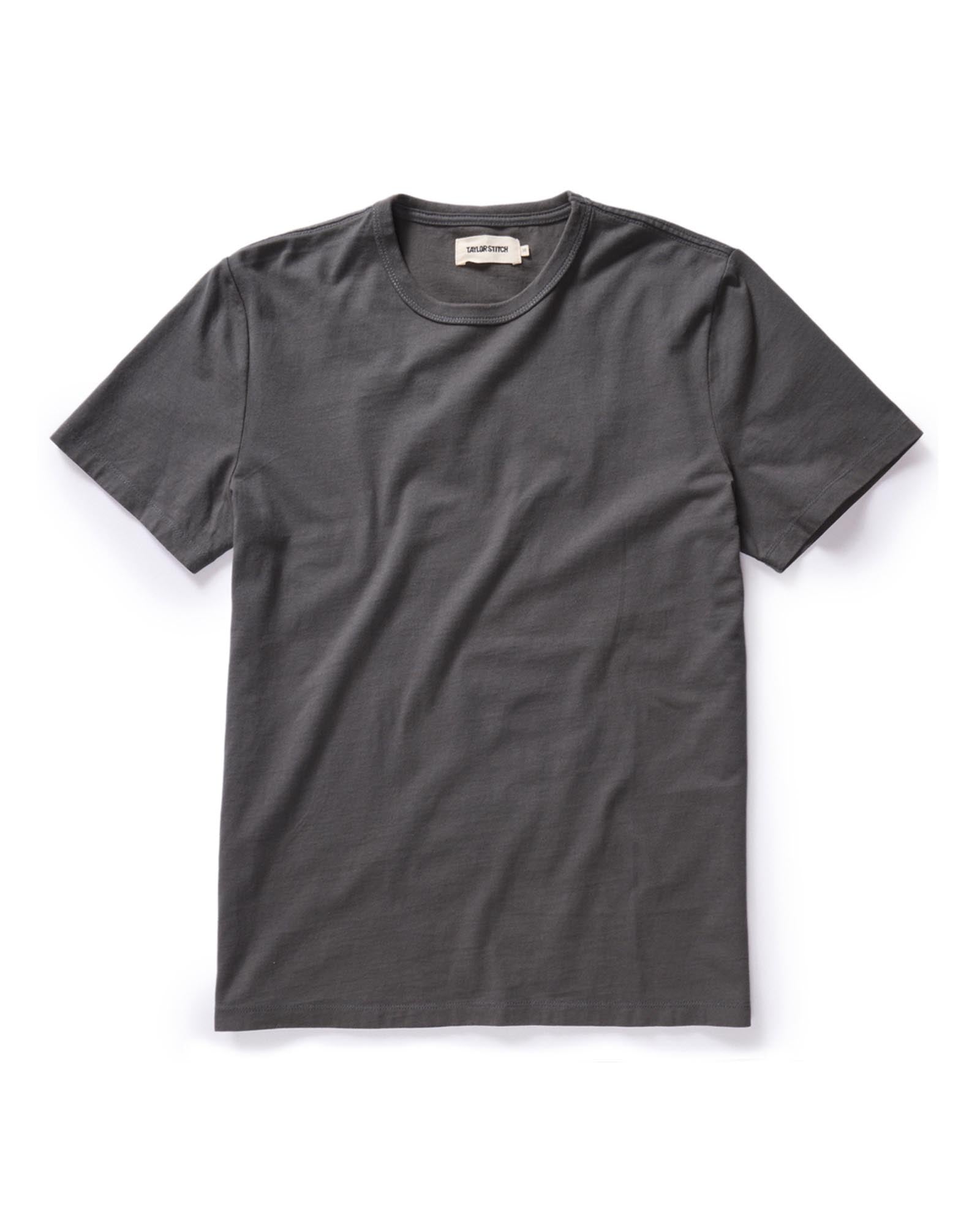 The Organic Cotton Tee in Faded Black | Modern Menswear by yycbvcnbmmnbm