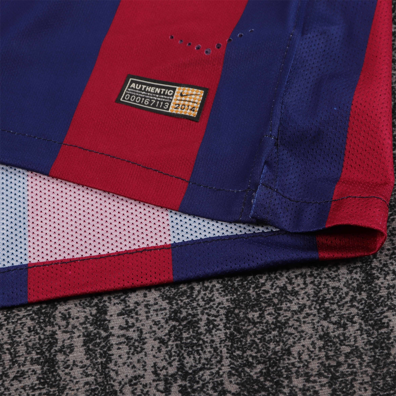 AlphaJersey-Retro Barcelona 2014-15 Home Kids Kit