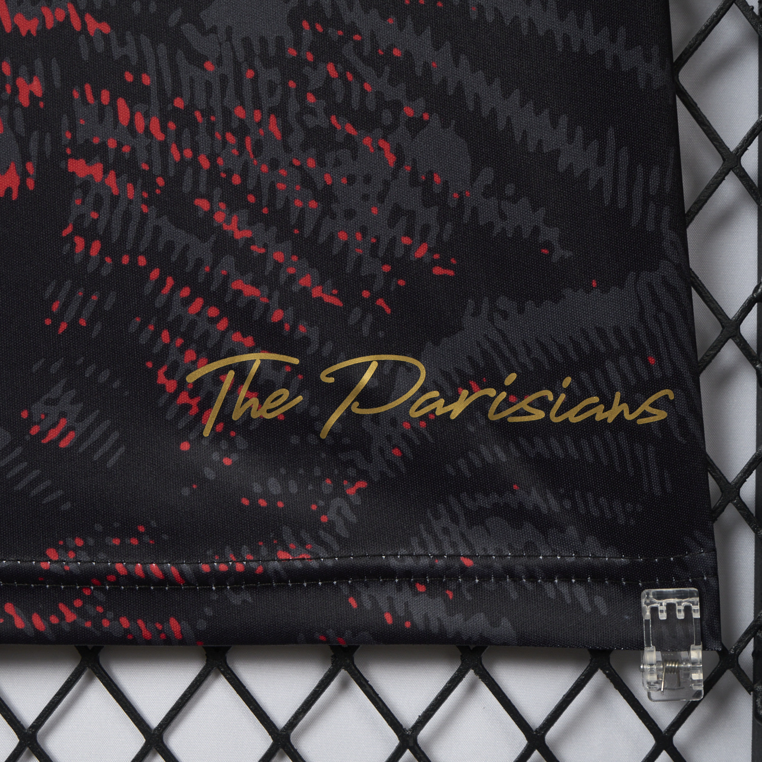 AlphaJersey-Paris Saint-Germain PSG 25-26 Champions League Commemorative Edition Black Red Eiffel Tower T-shirts