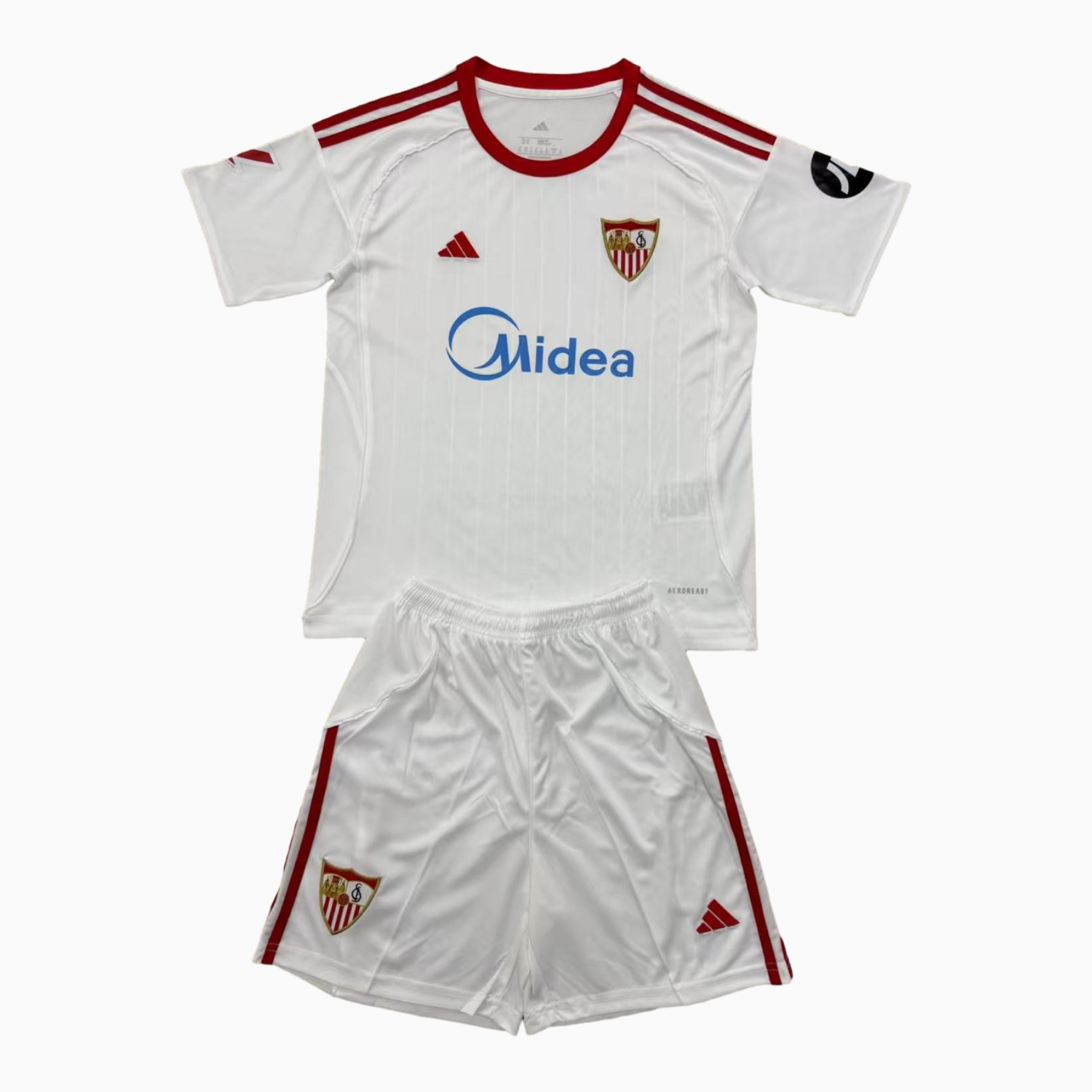AlphaJersey-Sevilla 25-26 Home Men's Adult Jersey Set - Fans Version