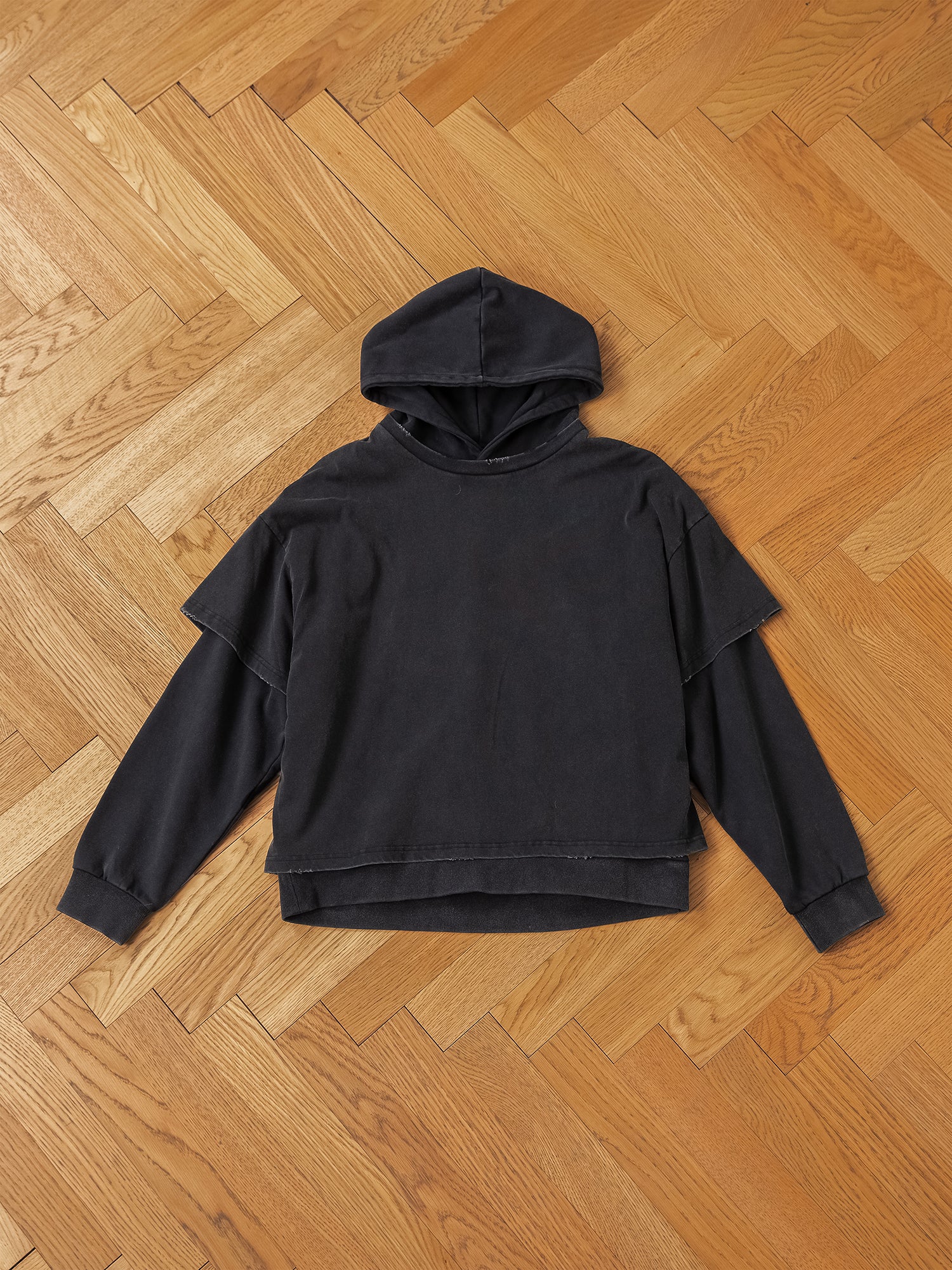 Double Layer Hoodie | Modern Menswear by yycbvcnbmmnbm