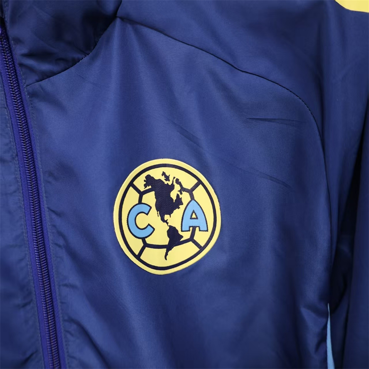 AlphaJersey-Club América 25-26 Blue Windbreaker Jacket