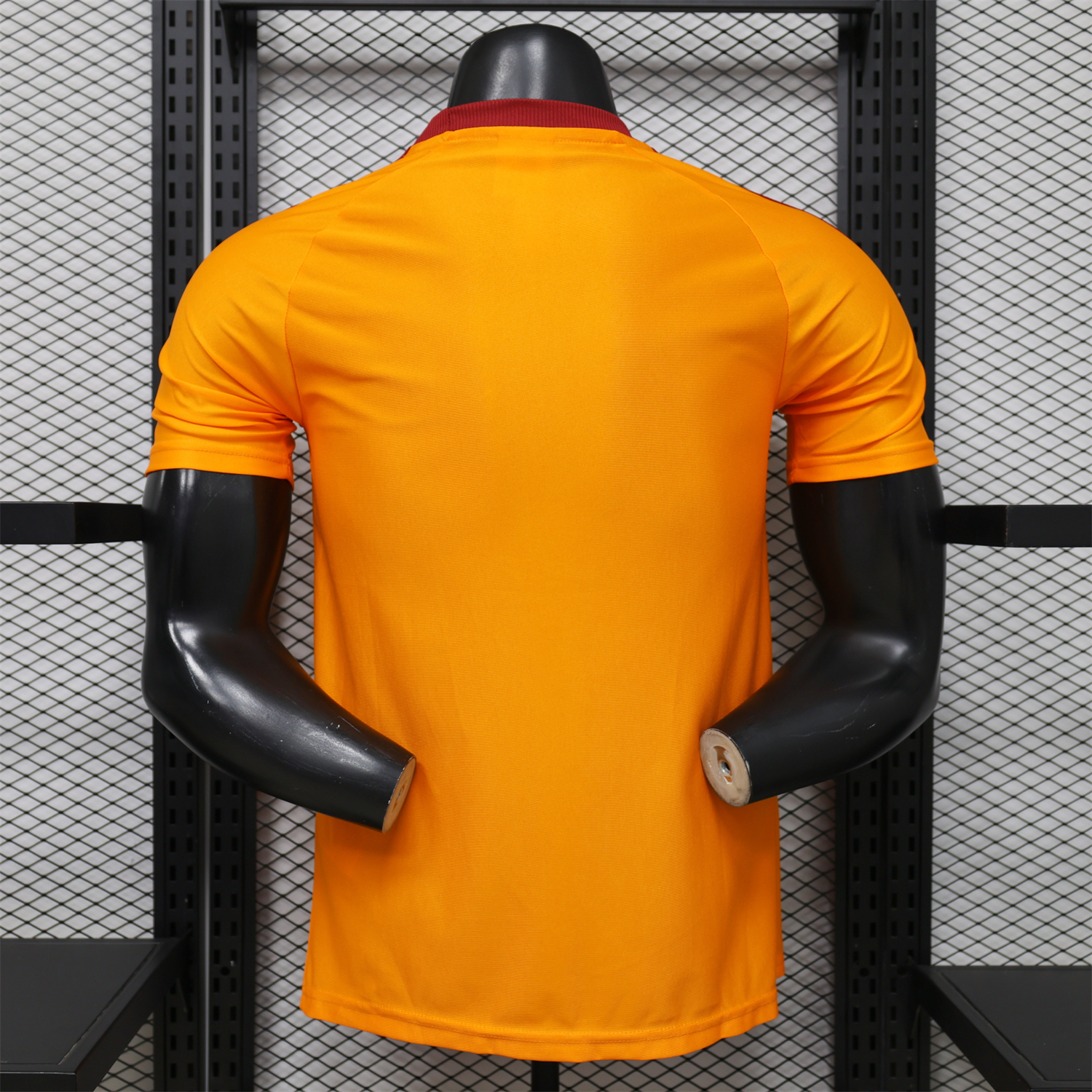 AlphaJersey-AS Roma 25-26 Retro Casual Style Orange Special Jersey - Player Version
