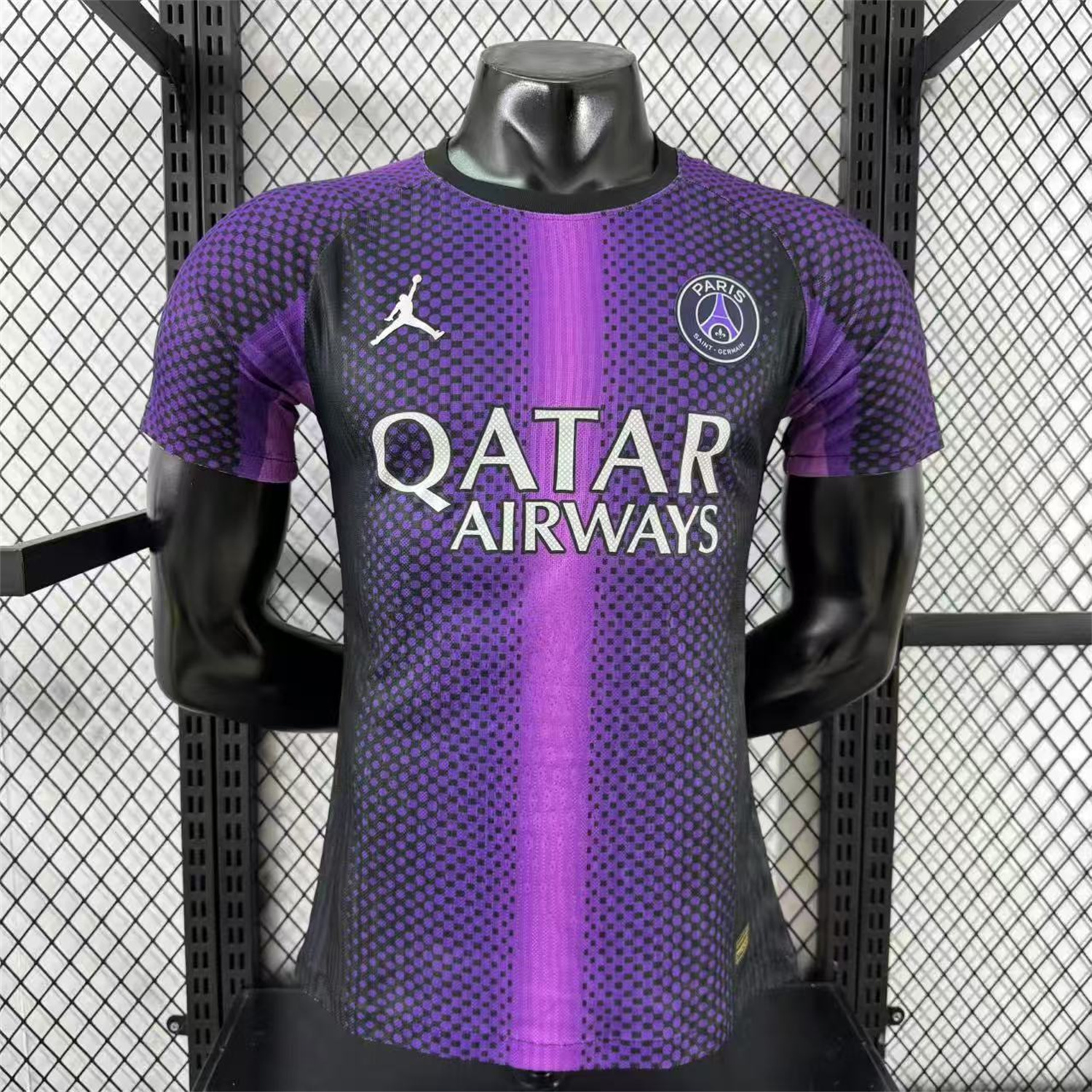 AlphaJersey-Paris Saint-Germain PSG X JD 25-26 Purple Special Edition Jersey - Player Version