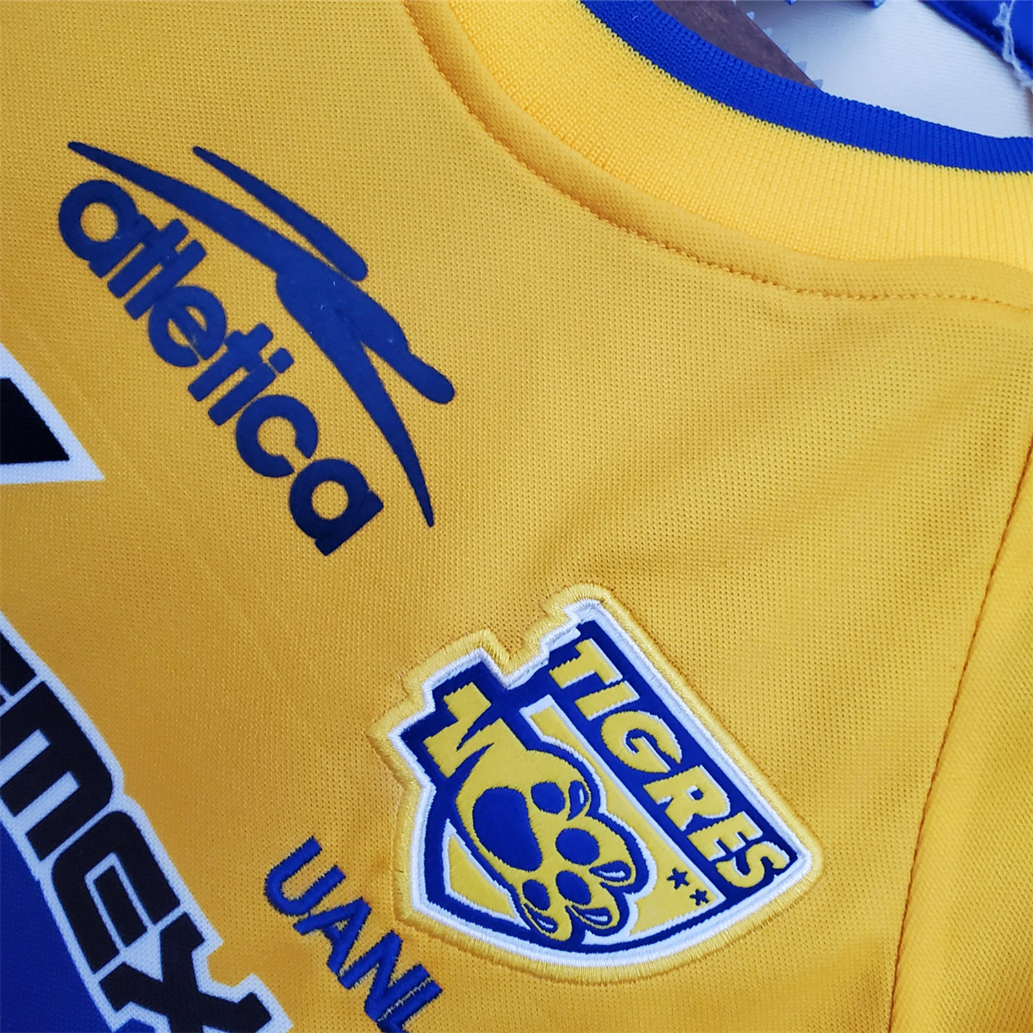 AlphaJersey-Retro Tigres UANL 2001-02 Home Jersey