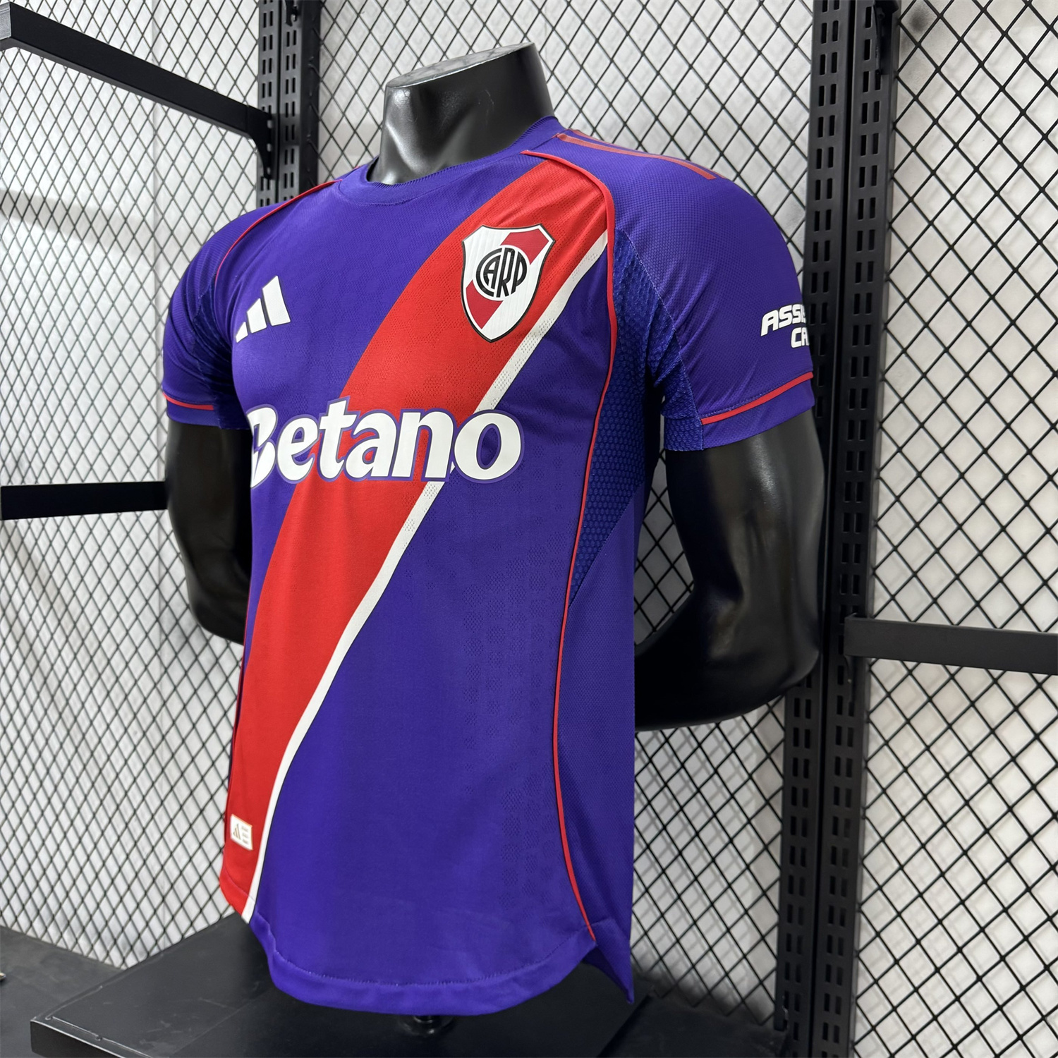 AlphaJersey-River Plate 25-26 Purple Third Jersey - Player Version