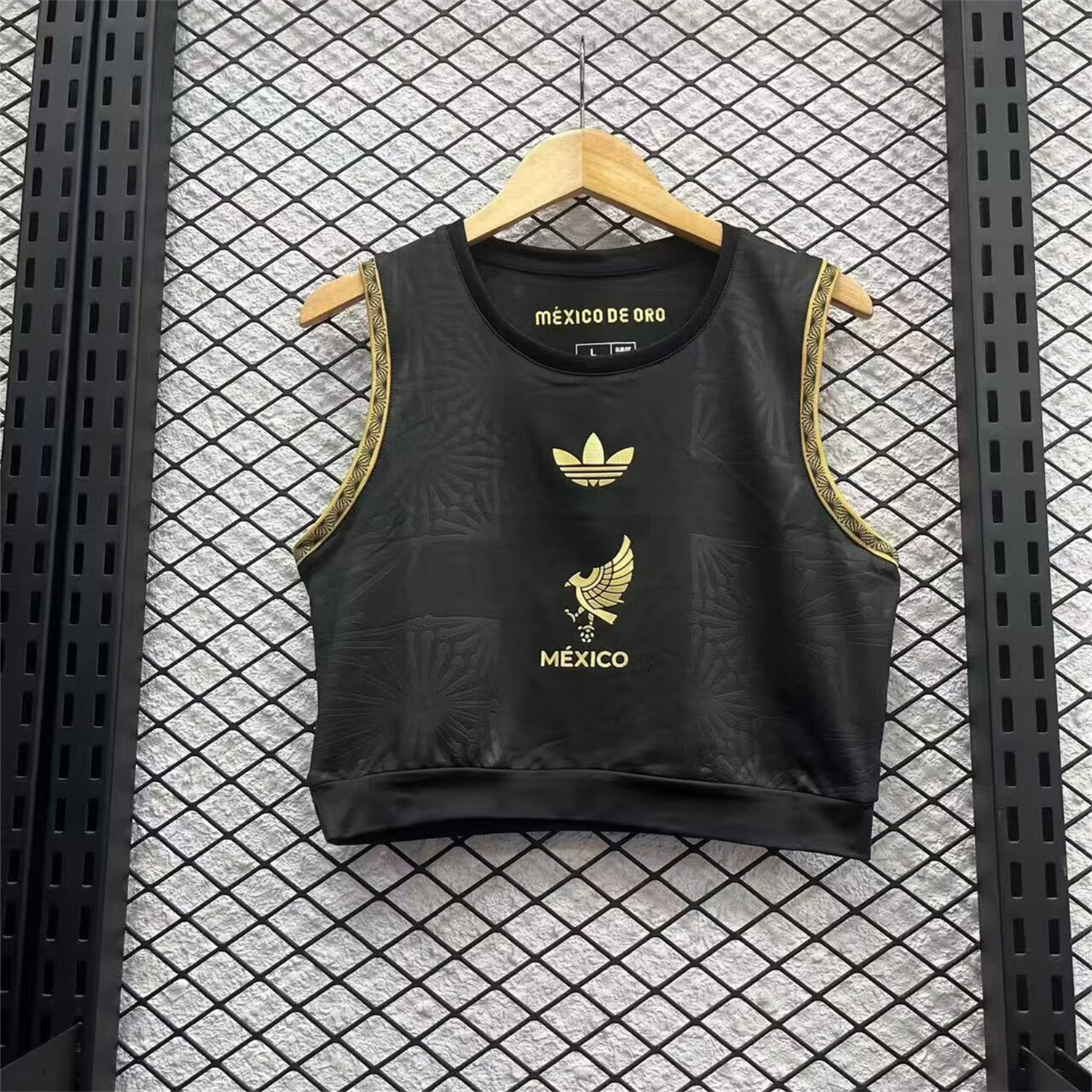 AlphaJersey-Women's Mexico 2025 Gold Cup Home Yoga Vest