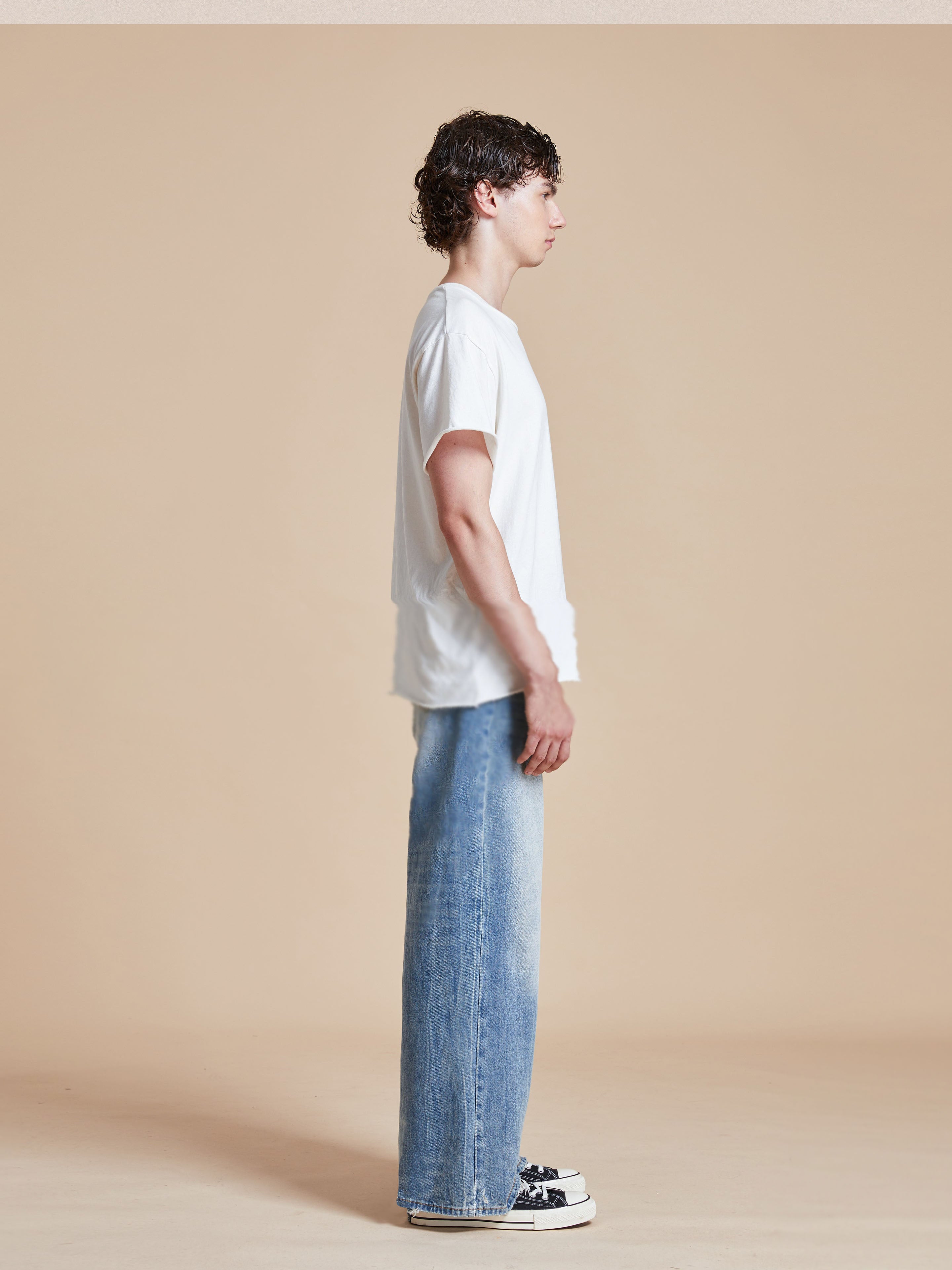 Lacy Baggy Jeans | Modern Menswear by yycbvcnbmmnbm