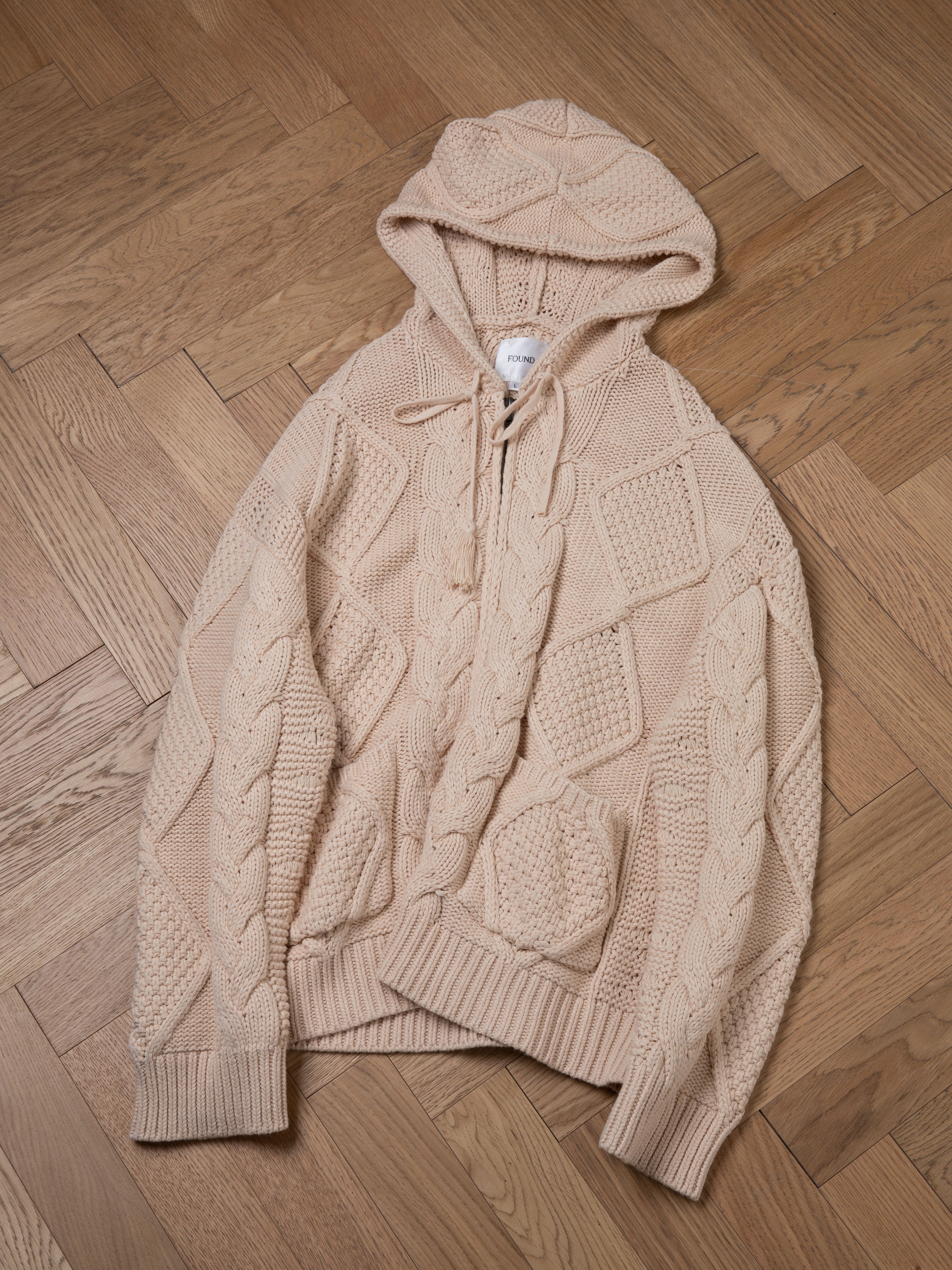 Zip Up Cable Knit Hoodie | Modern Menswear by yycbvcnbmmnbm
