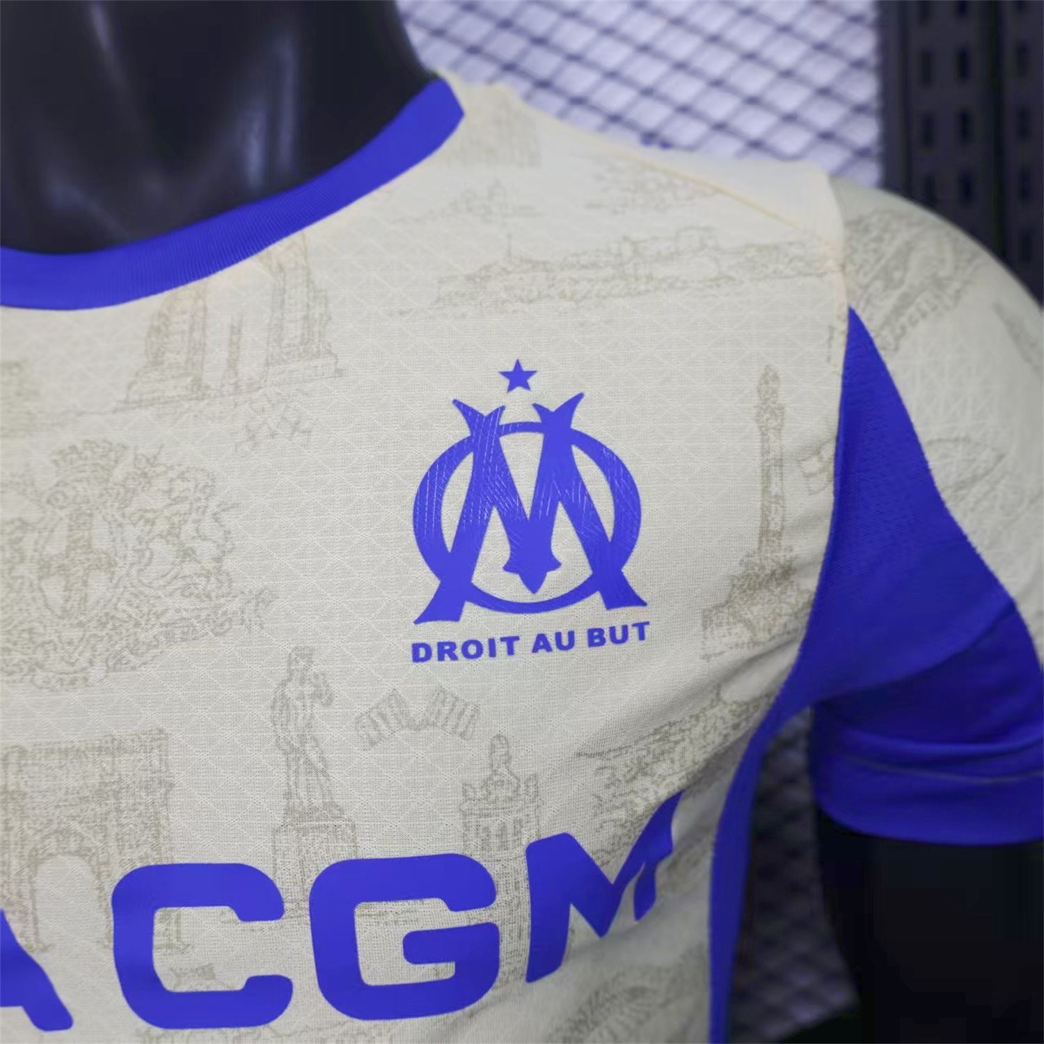 AlphaJersey-Marseille 25-26 Fourth Jersey -Player Version