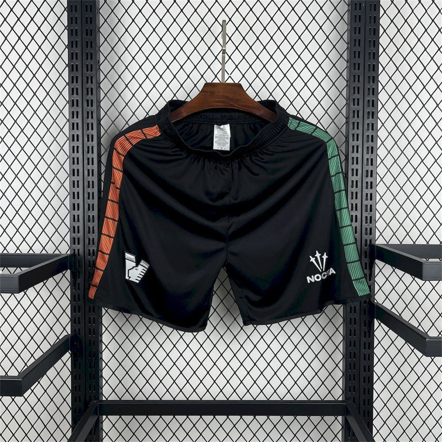 AlphaJersey-Venezia 2026 Home Black Shorts - Fans Version