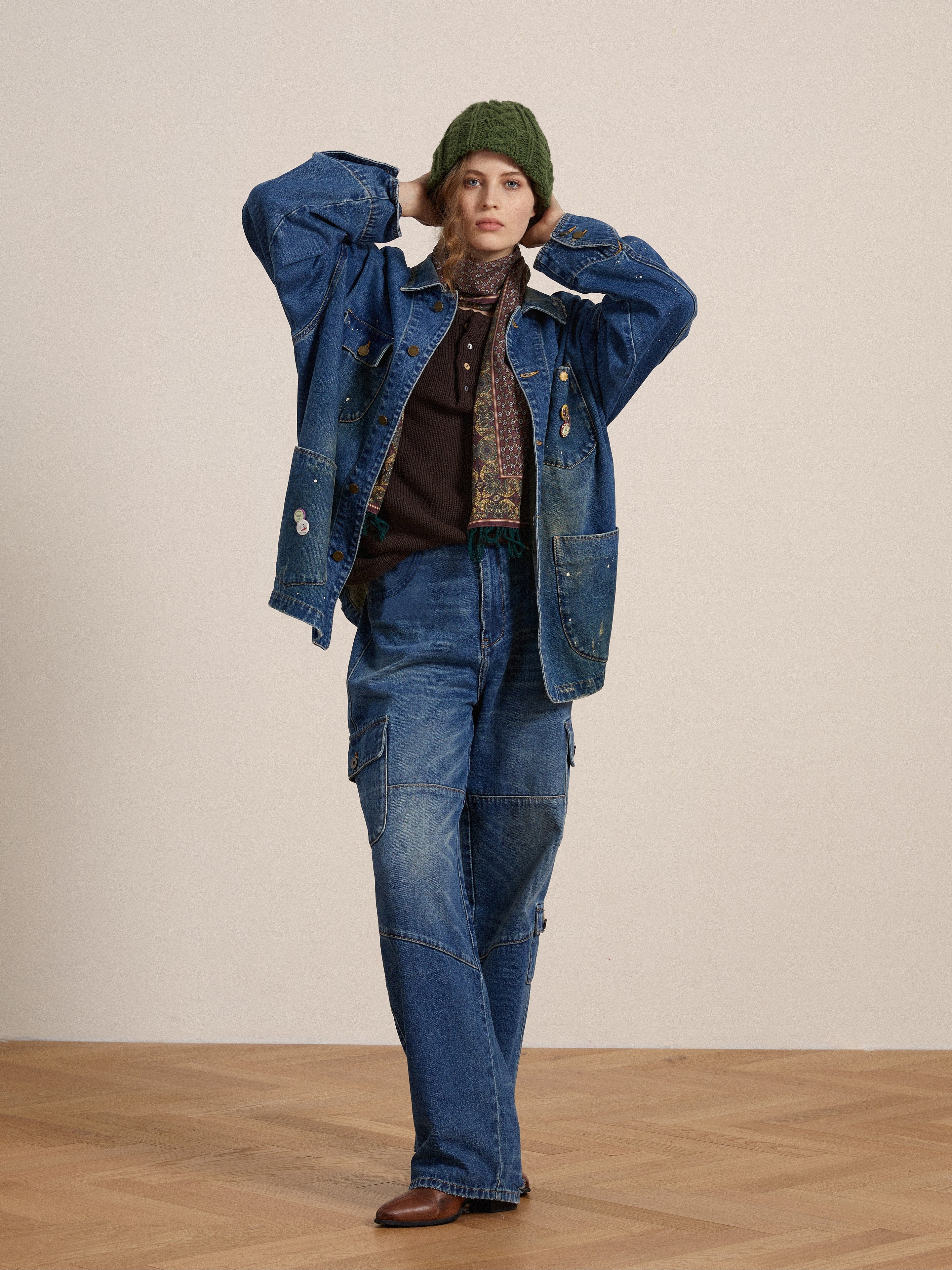 Siwa Cargo Paneled Jeans | Modern Menswear by yycbvcnbmmnbm
