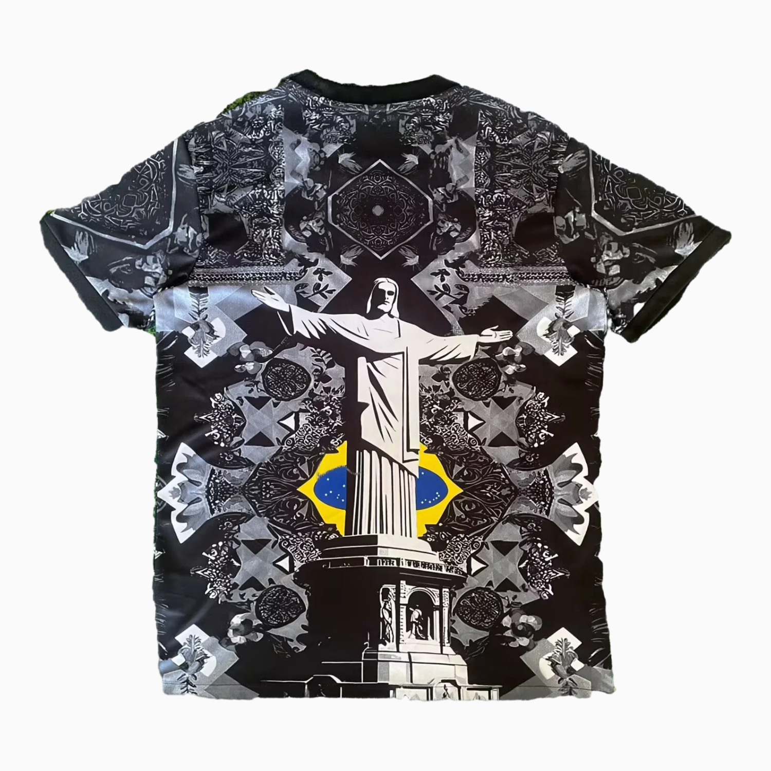 AlphaJersey-Brazil 25-26 Jesus Deep Grey Special Jersey - Fans Version