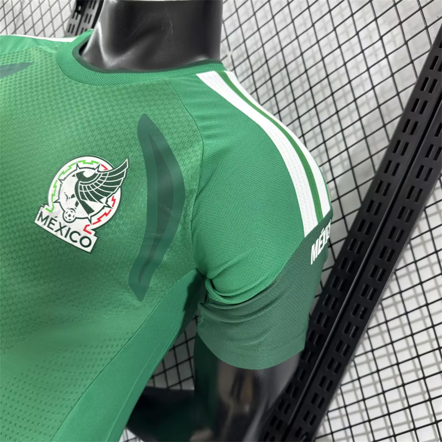 AlphaJersey-Mexico 2026 Green Pre-Match Training Jersey - Player Version