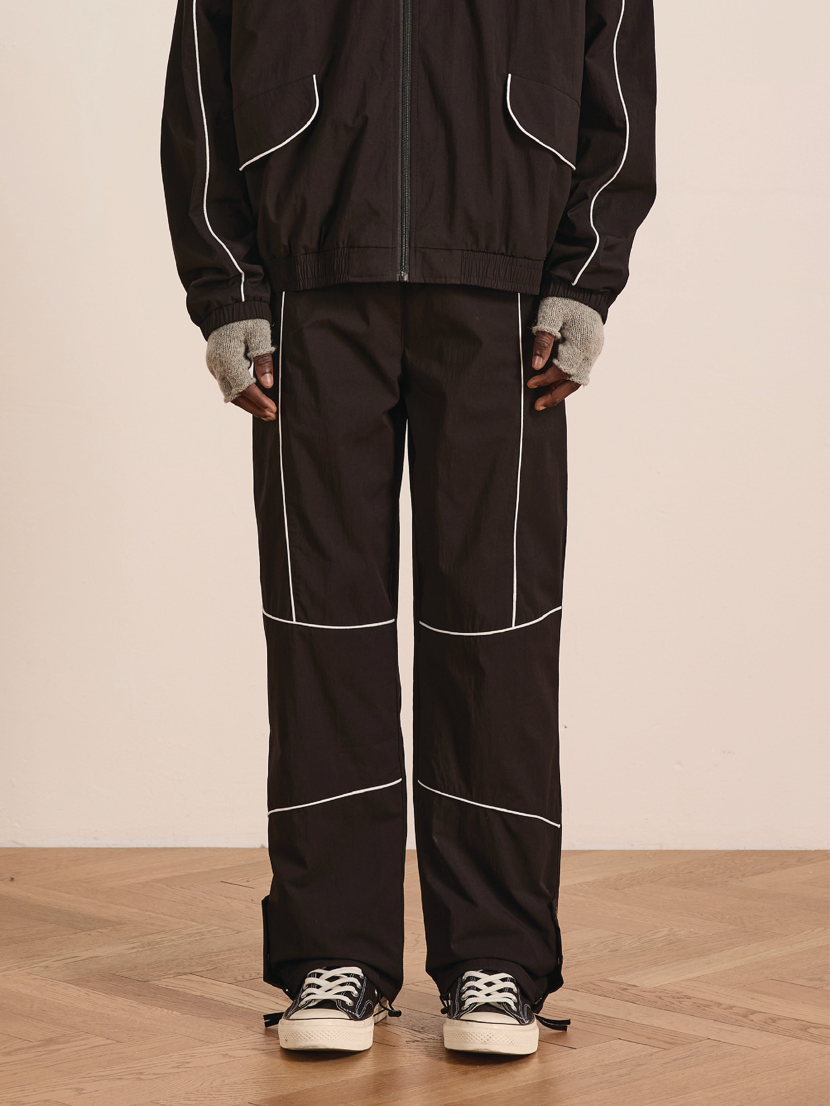 Arena Stripe Track Pants | Modern Menswear by yycbvcnbmmnbm