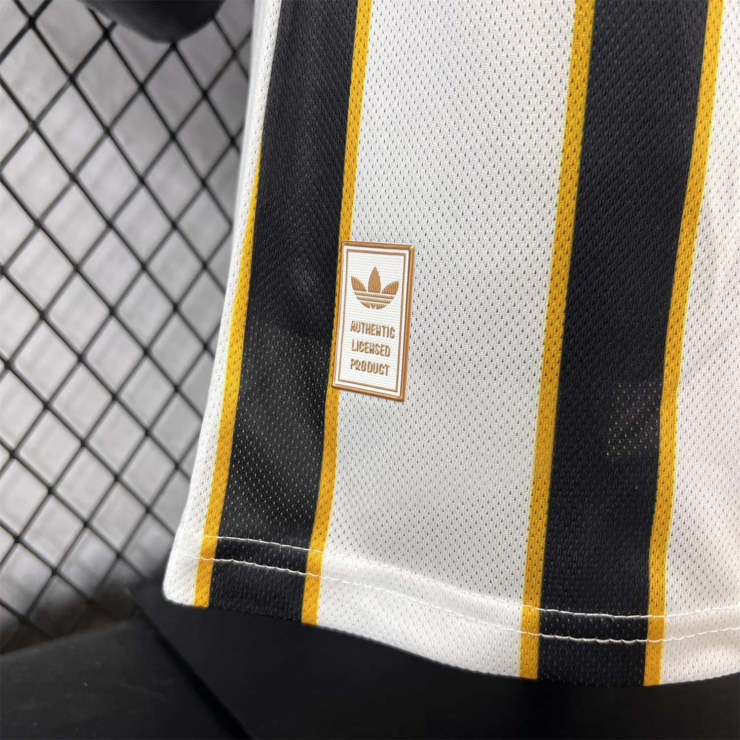 AlphaJersey-Boca Juniors 25-26 Black And White Stripes Jersey - Player Version