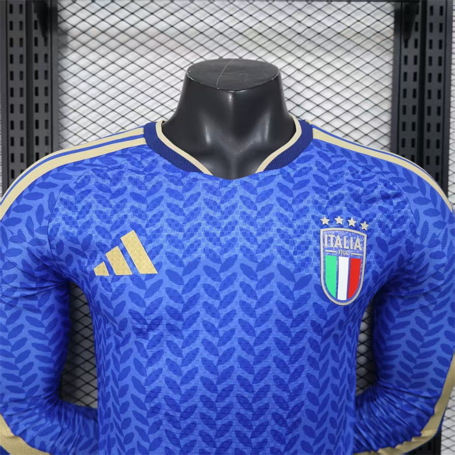 AlphaJersey-Italy 2026 Home Long Sleeves Jersey - Player Version