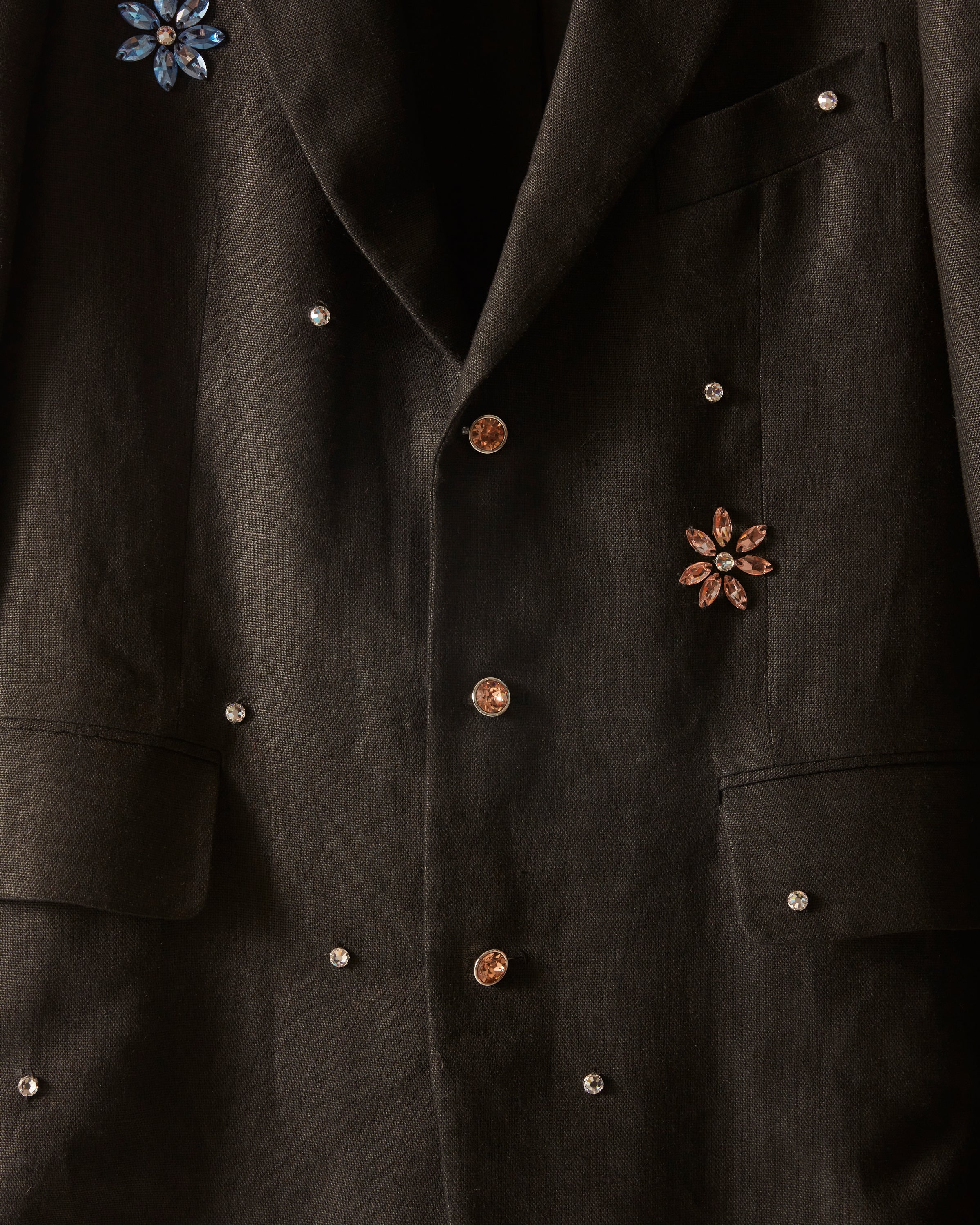 Flower Gem Suit Jacket | Modern Menswear by yycbvcnbmmnbm