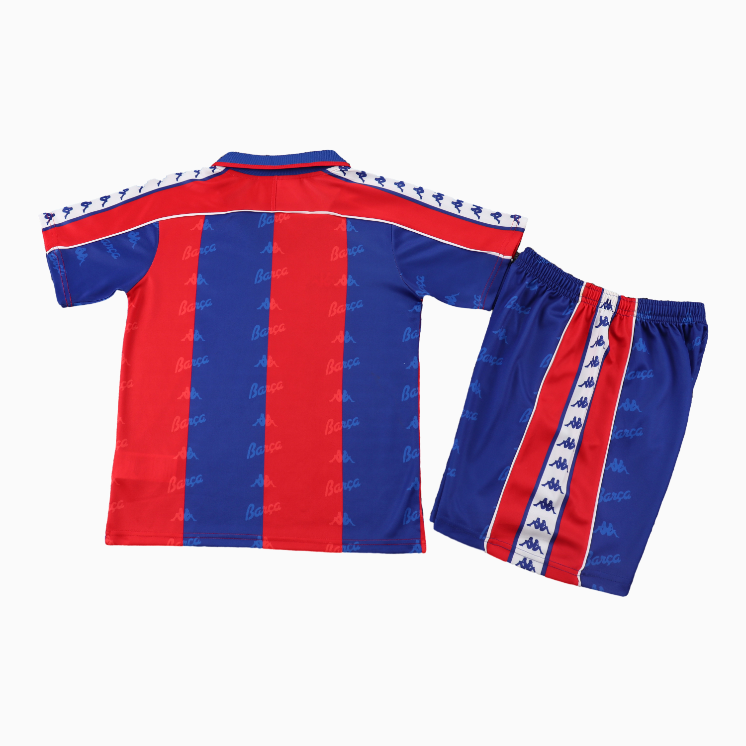 AlphaJersey-Retro Barcelona 1992-95 Home Kids Kit