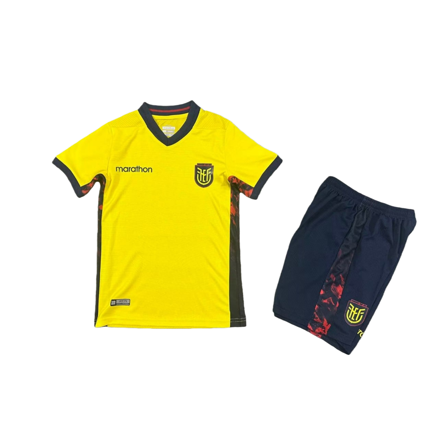 AlphaJersey-Ecuador 2026 Home Kids Kit
