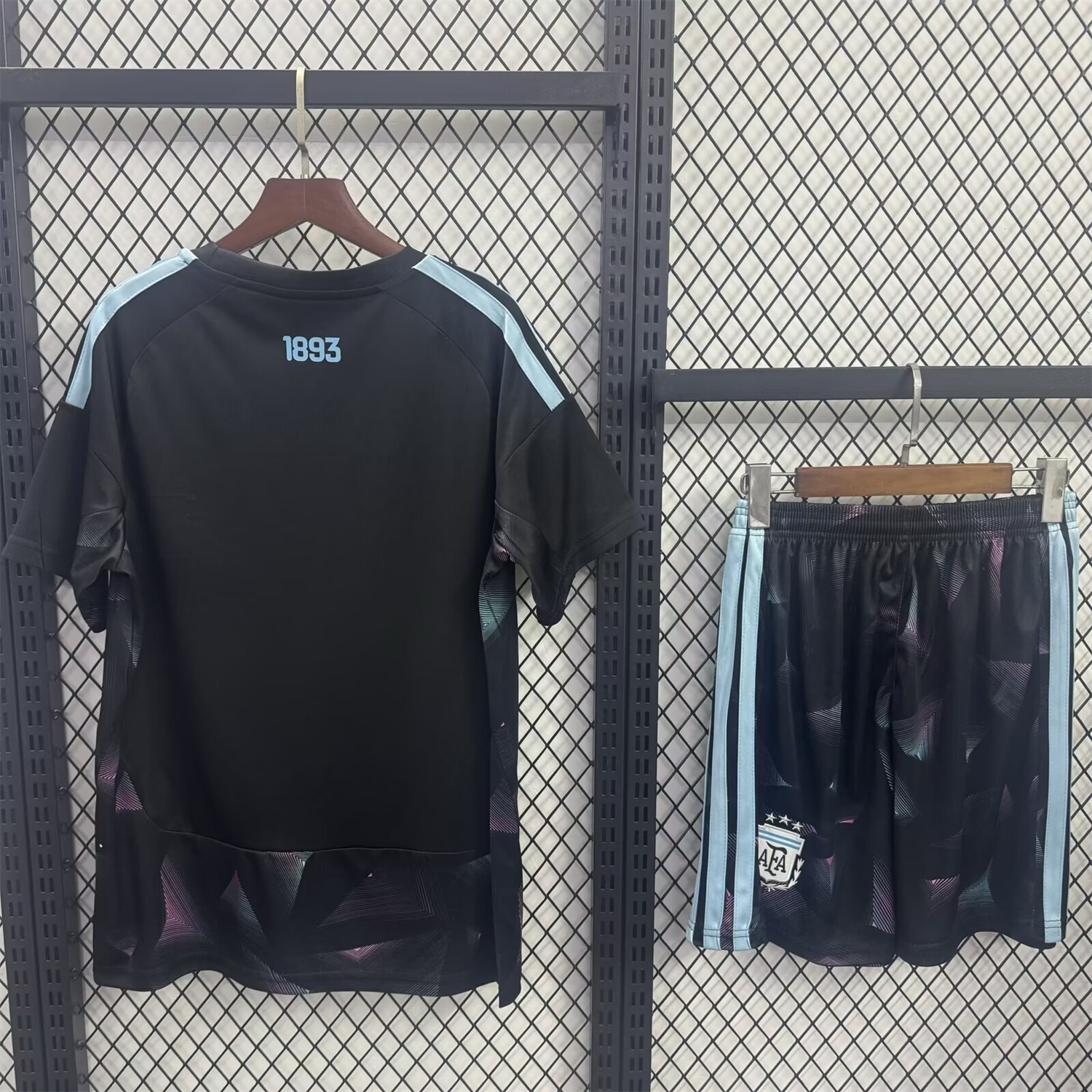 AlphaJersey-Argentina 2026 Goalkeeper Black Kids Kit